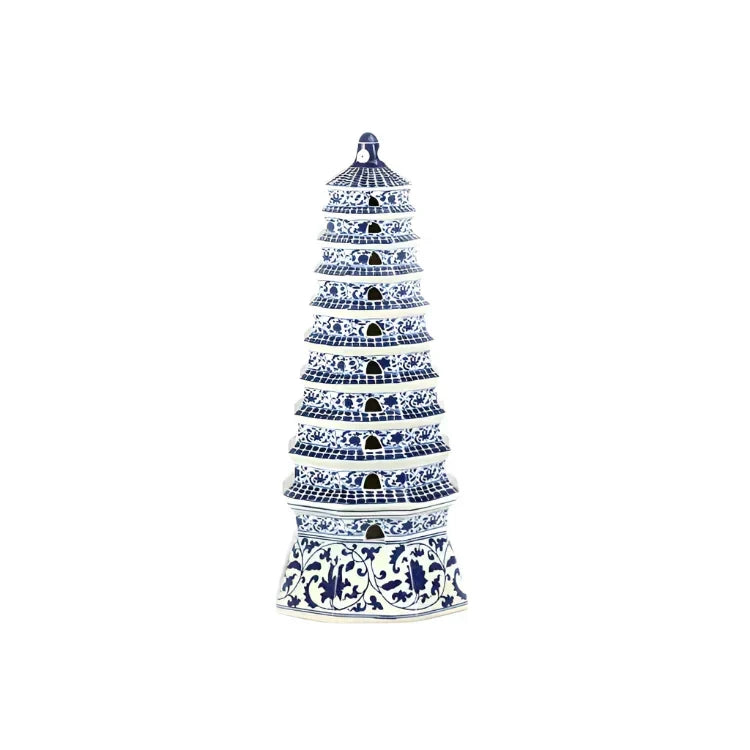 Mid Size Blue and White Pagoda - The Mayfair Hall
