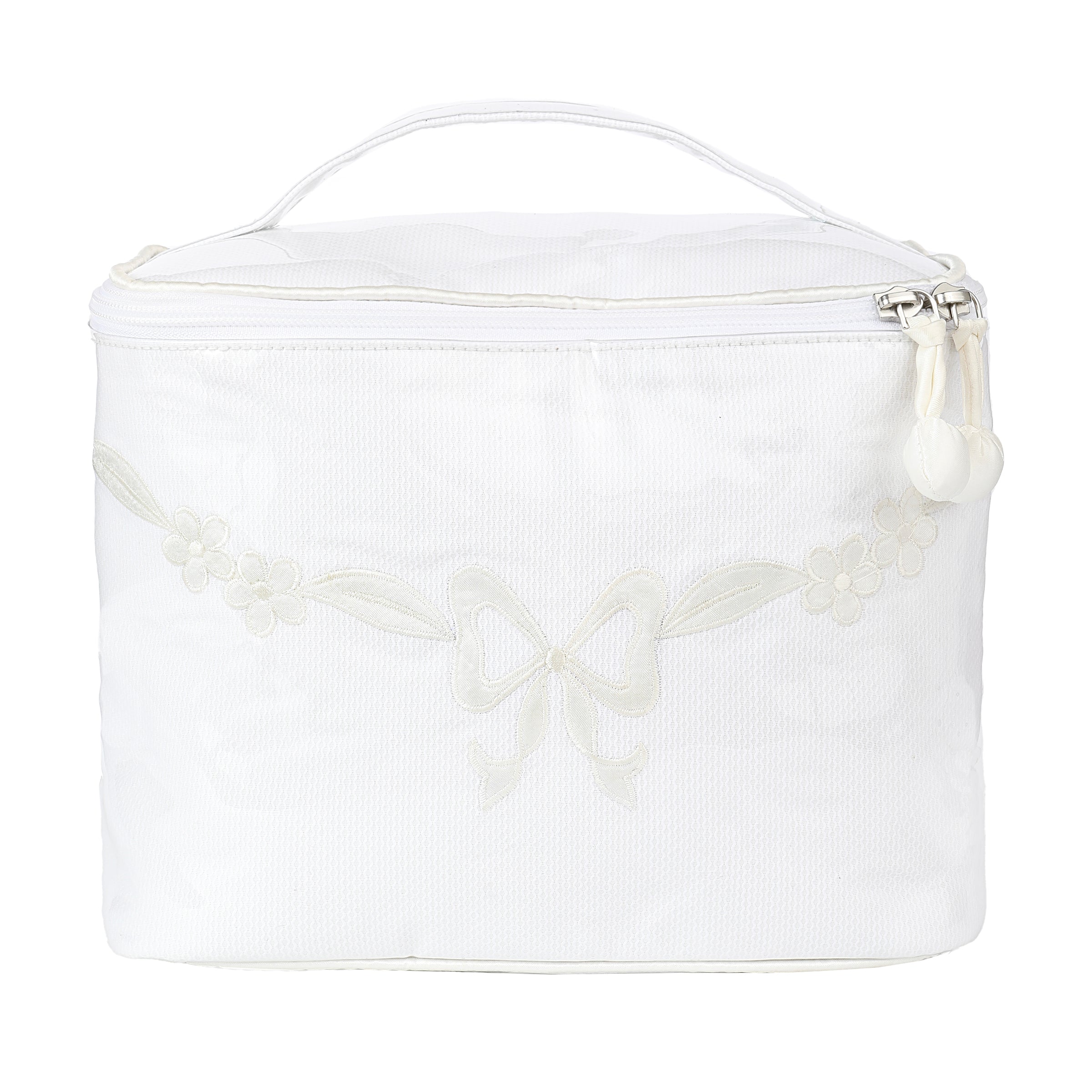 FLORAL BOW TRAIN CASE