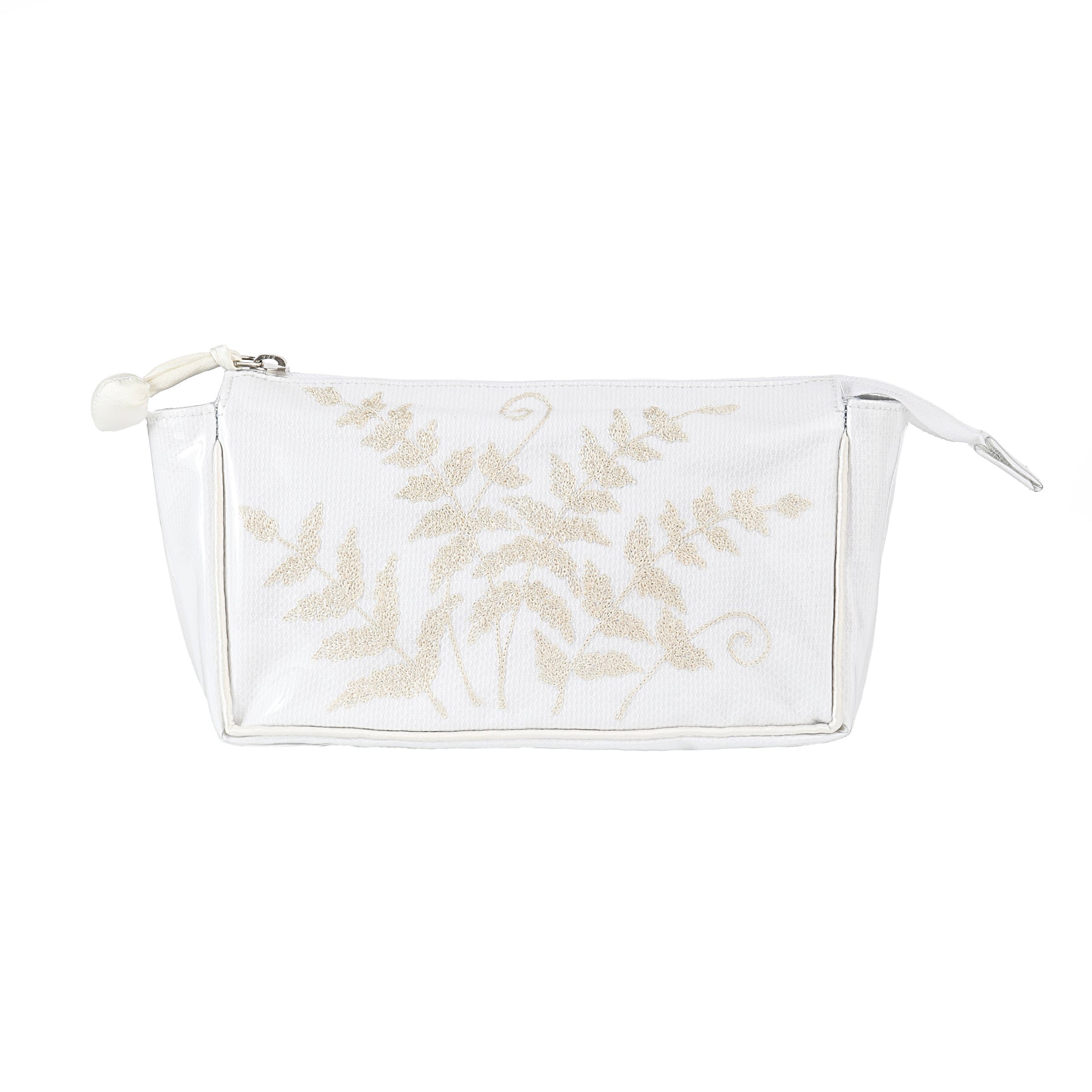 FERN SMALL MAKEUP BAG - IVORY