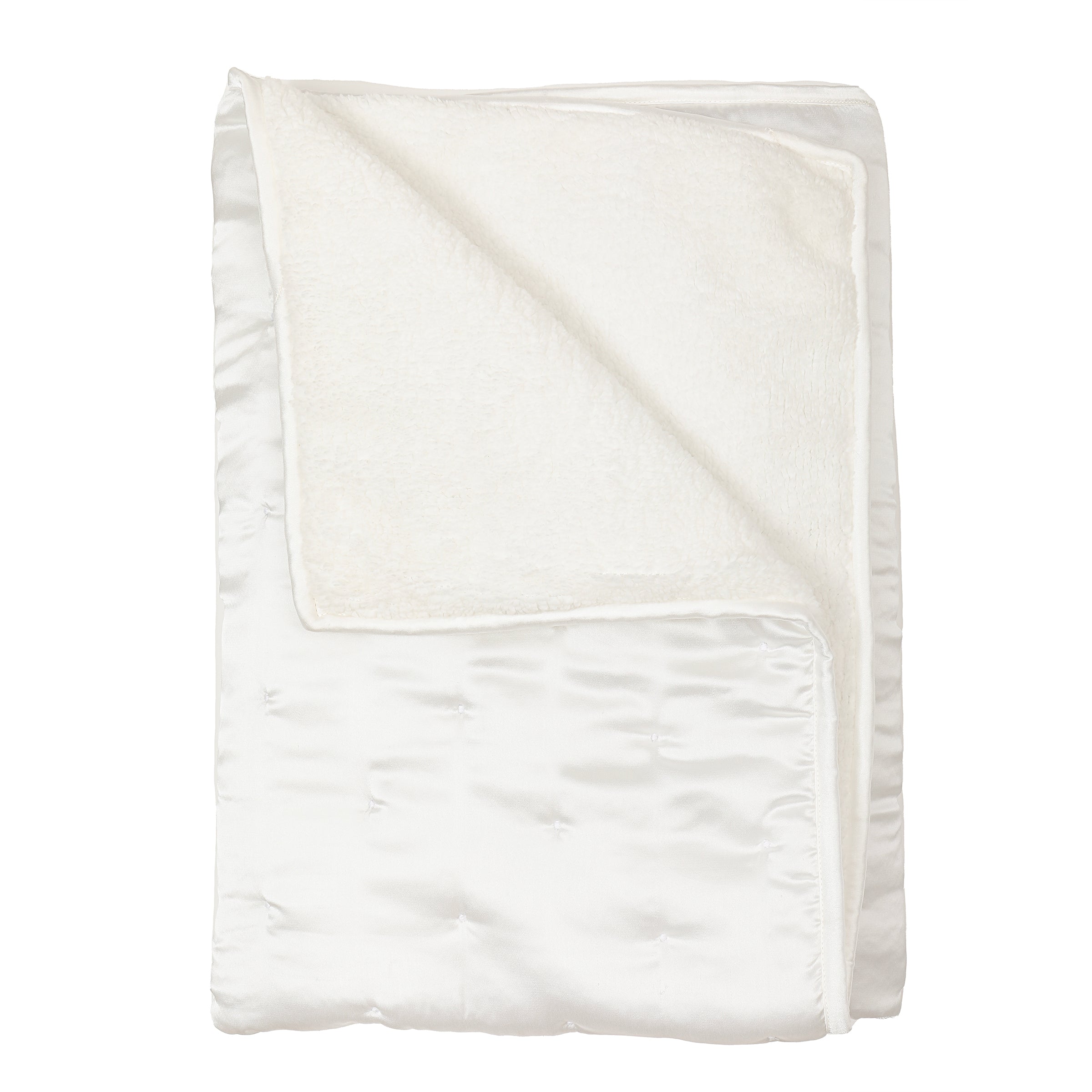 BABY SATIN FUR BLANKET