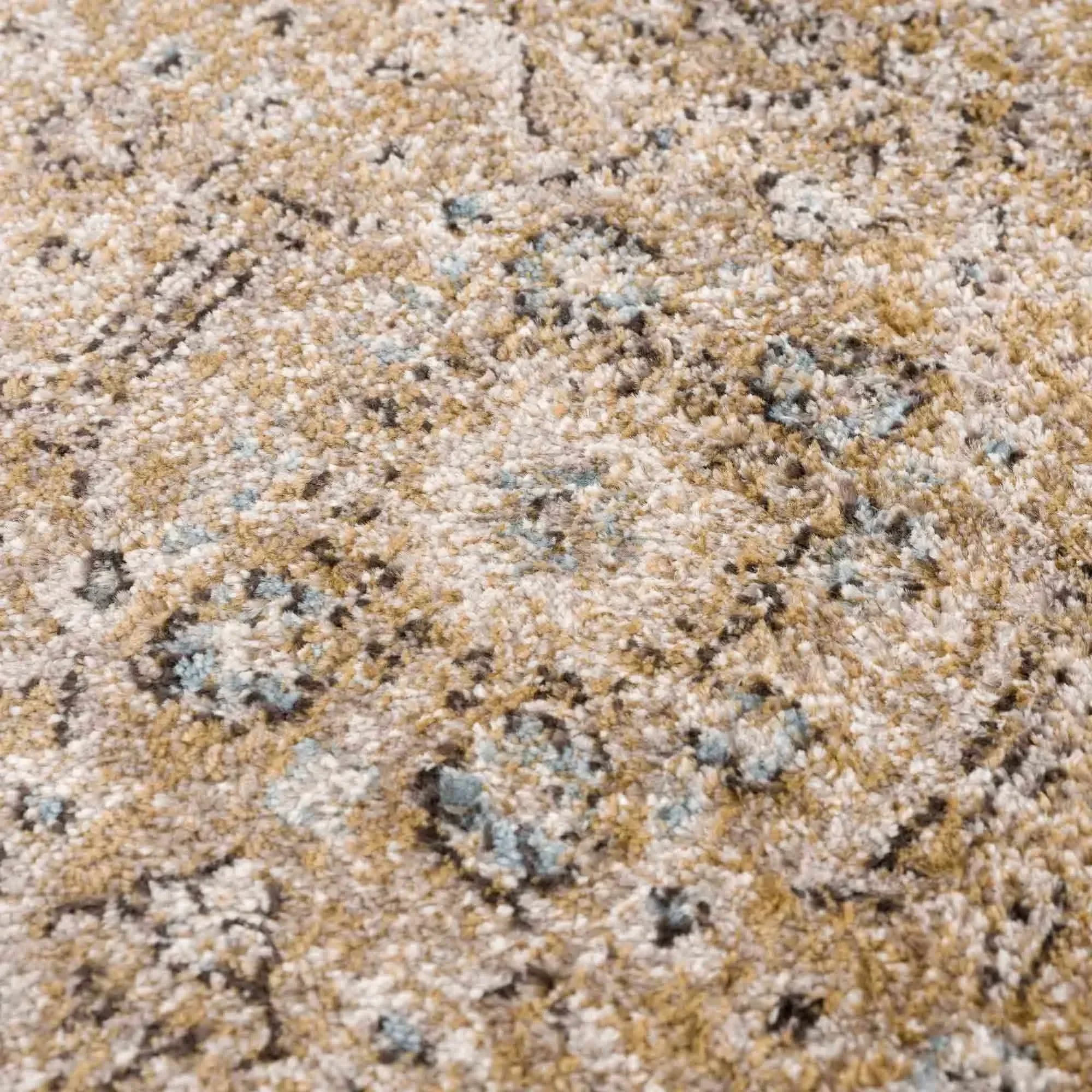 Anana Gold & Beige Area Rug - Clearance - The Mayfair Hall