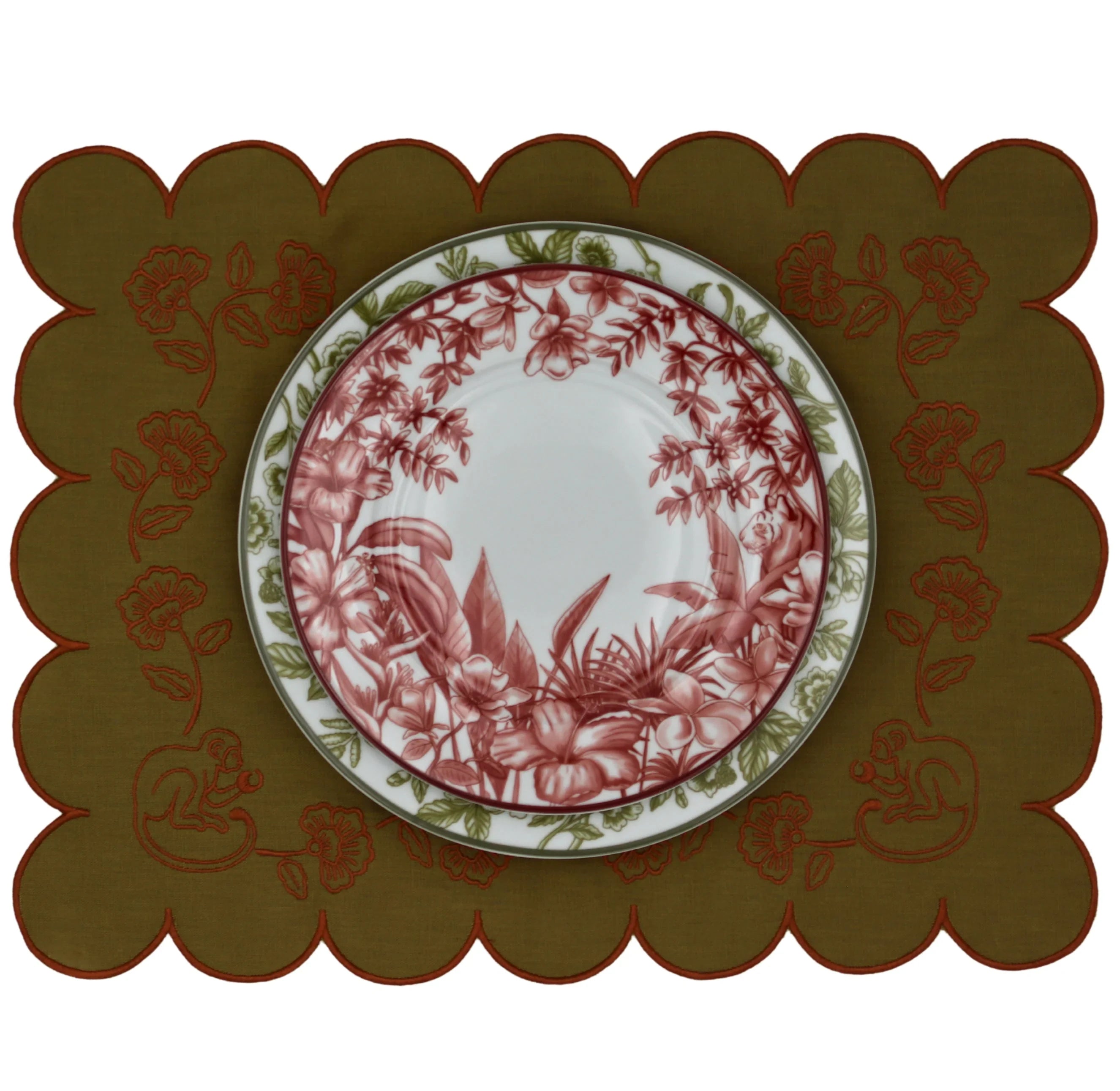 Pembroke Safari Dinner Plate - Set of 4 (+1 Bonus Plate)