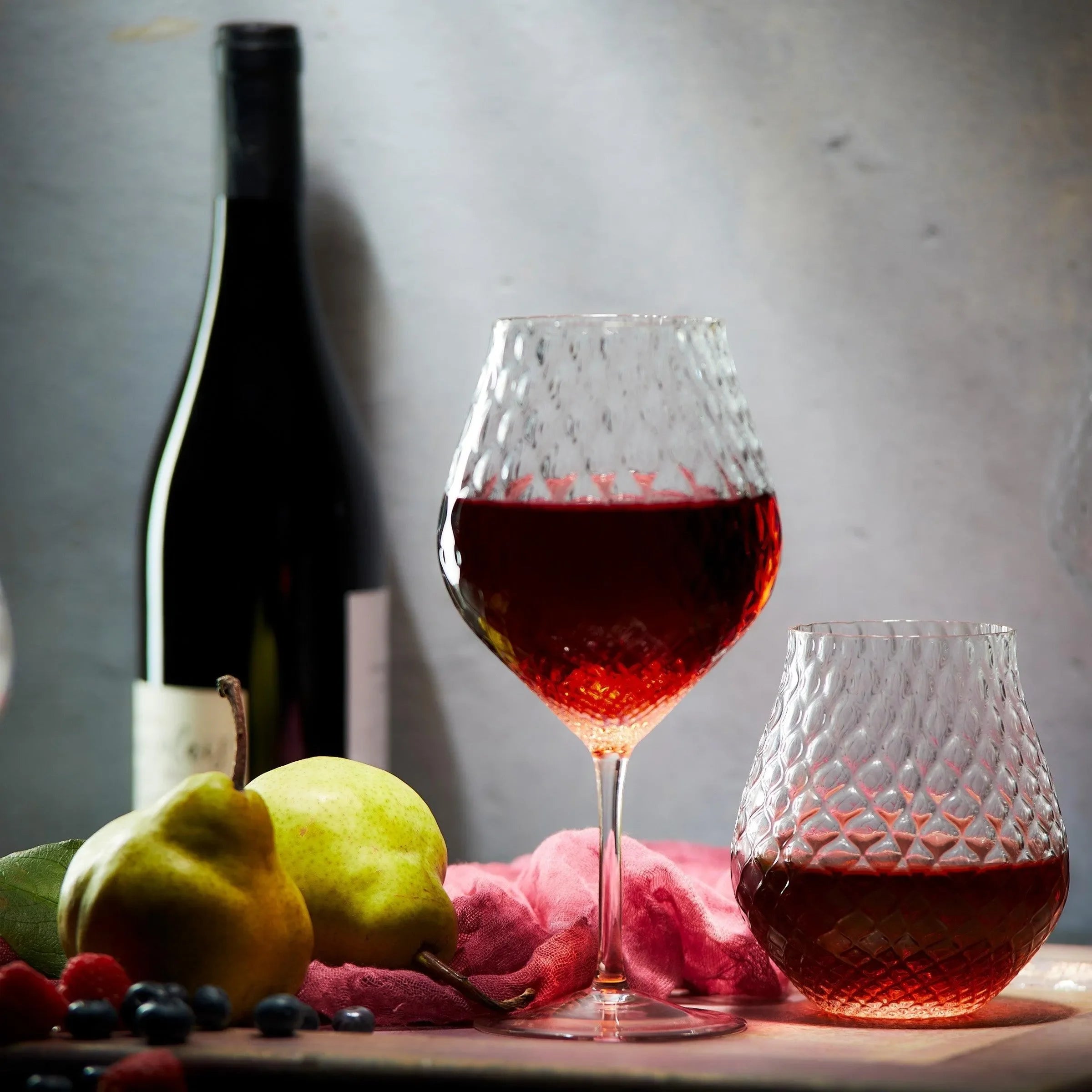 Phoebe Stemless Wine Glasses 22 Oz. (Set of 2) - The Mayfair Hall