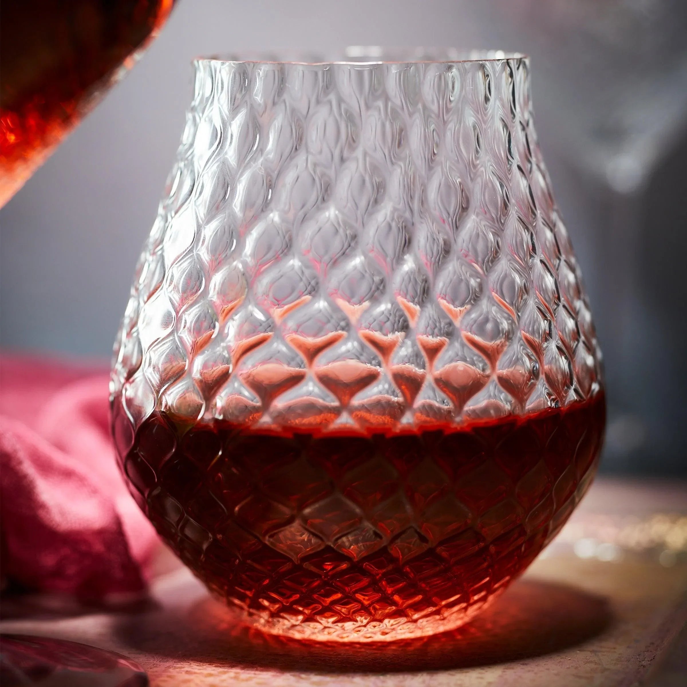 Phoebe Stemless Wine Glasses 22 Oz. (Set of 2) - The Mayfair Hall