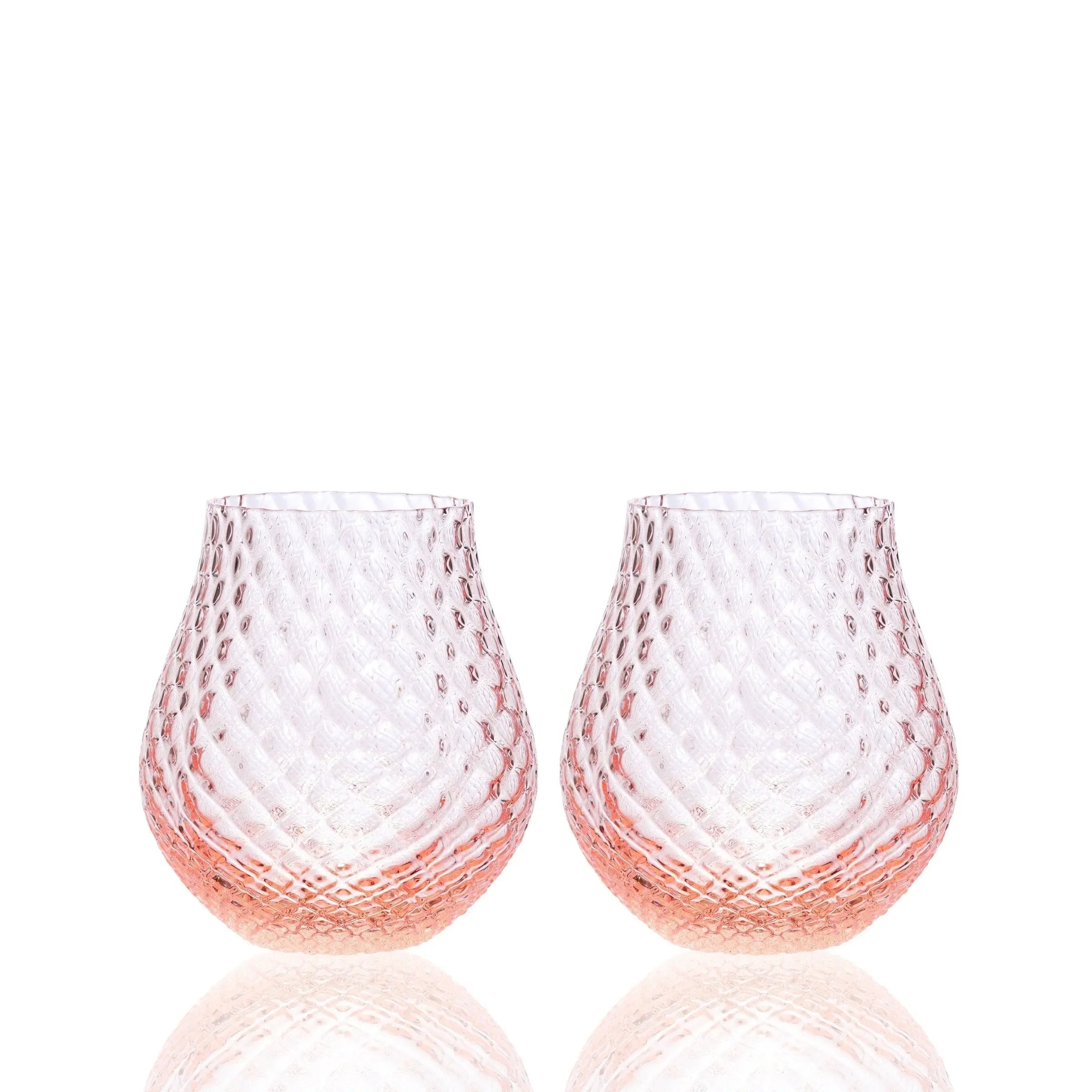 Phoebe Stemless Wine Glasses 22 Oz. (Set of 2) - The Mayfair Hall