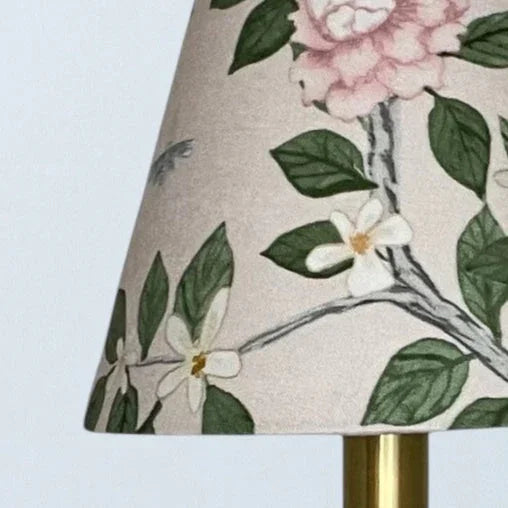 Chinoiserie Floral Sconce Shade in Elsie's Garden - The Mayfair Hall