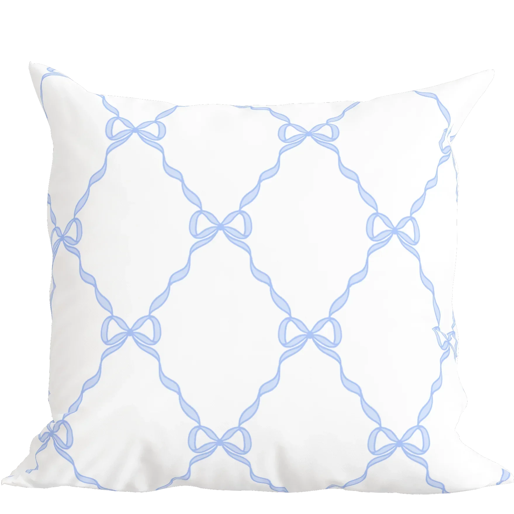 Blue Bow Pillow in Windsor - The Mayfair Hall