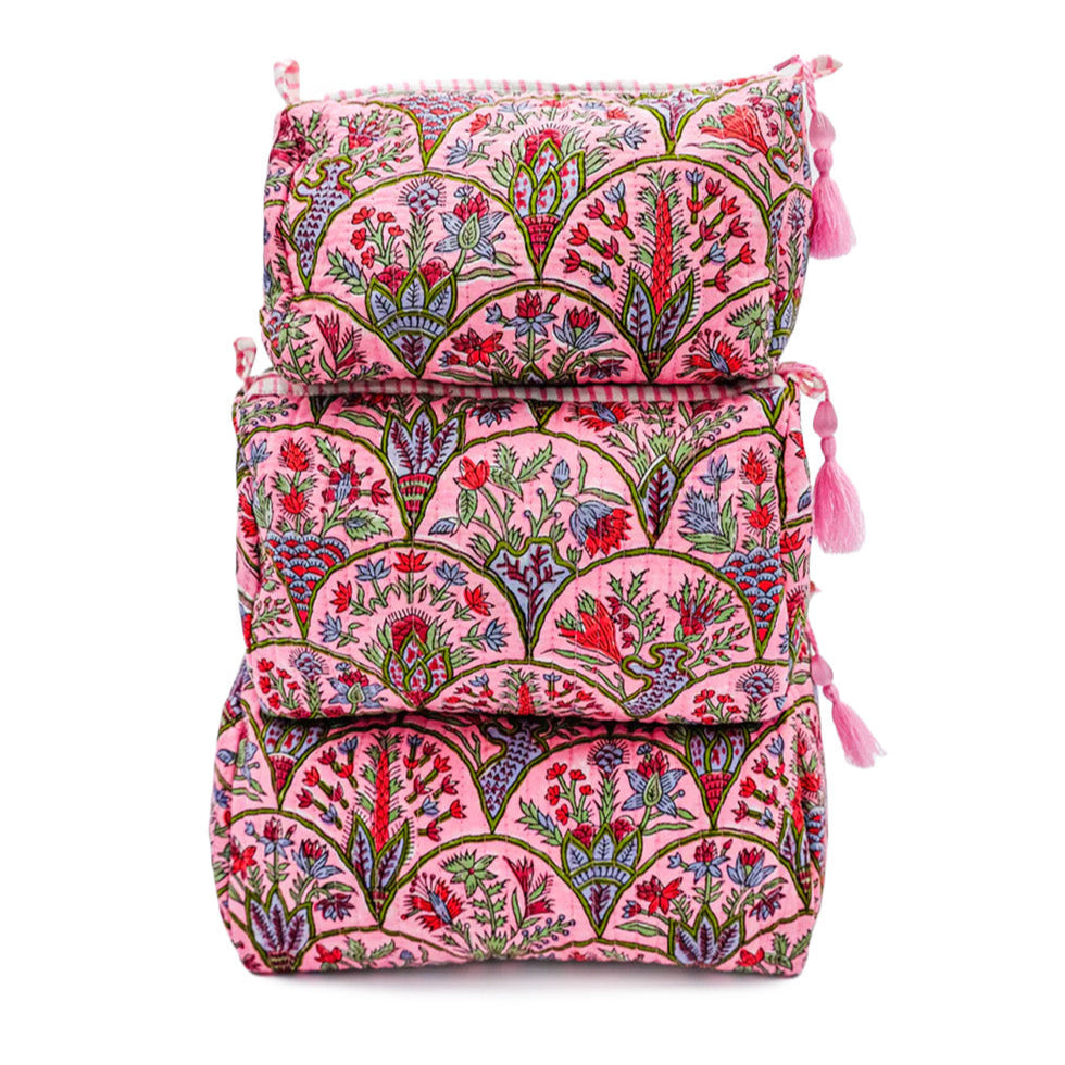 Pink Arch Toiletry Bag