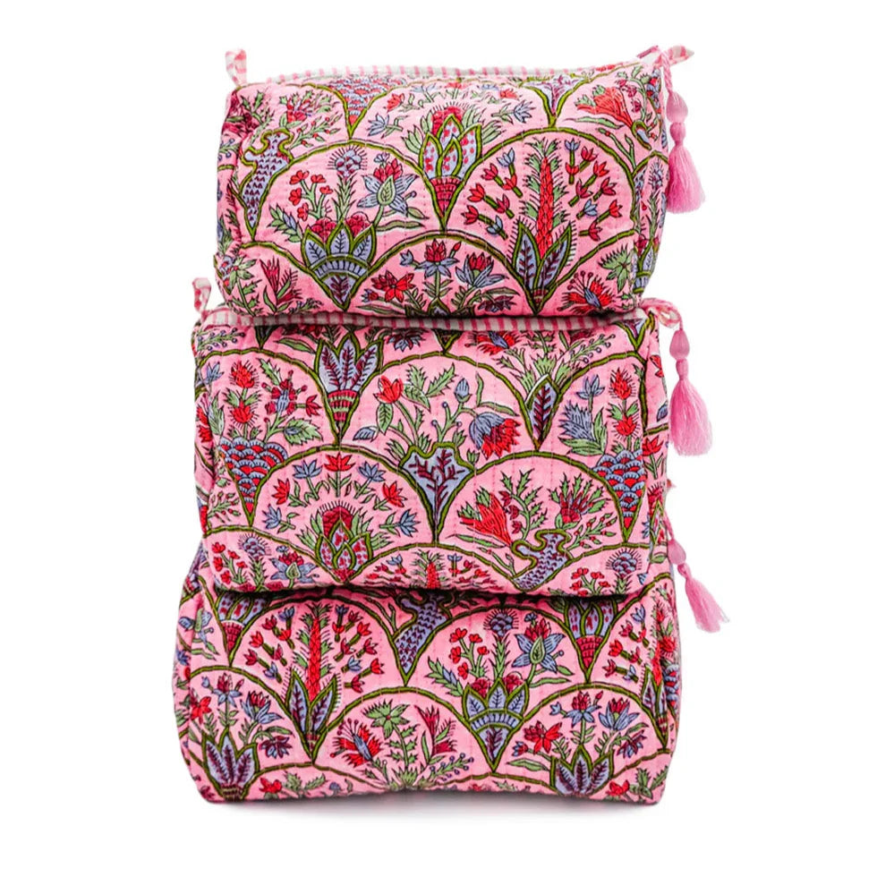 Pink Arch Toiletry Bag - The Mayfair Hall