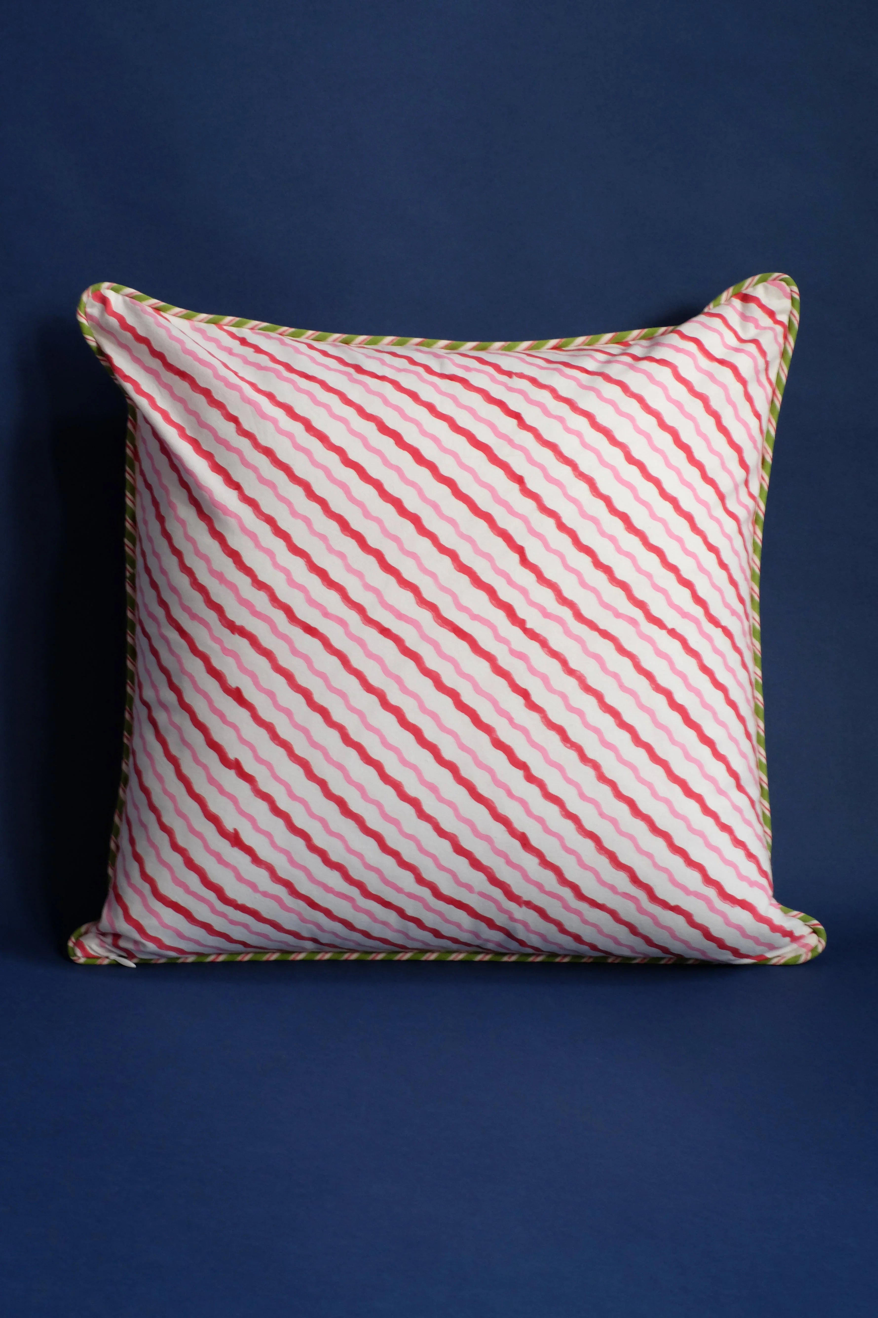 Pink Scallop Flora Pillow - The Mayfair Hall