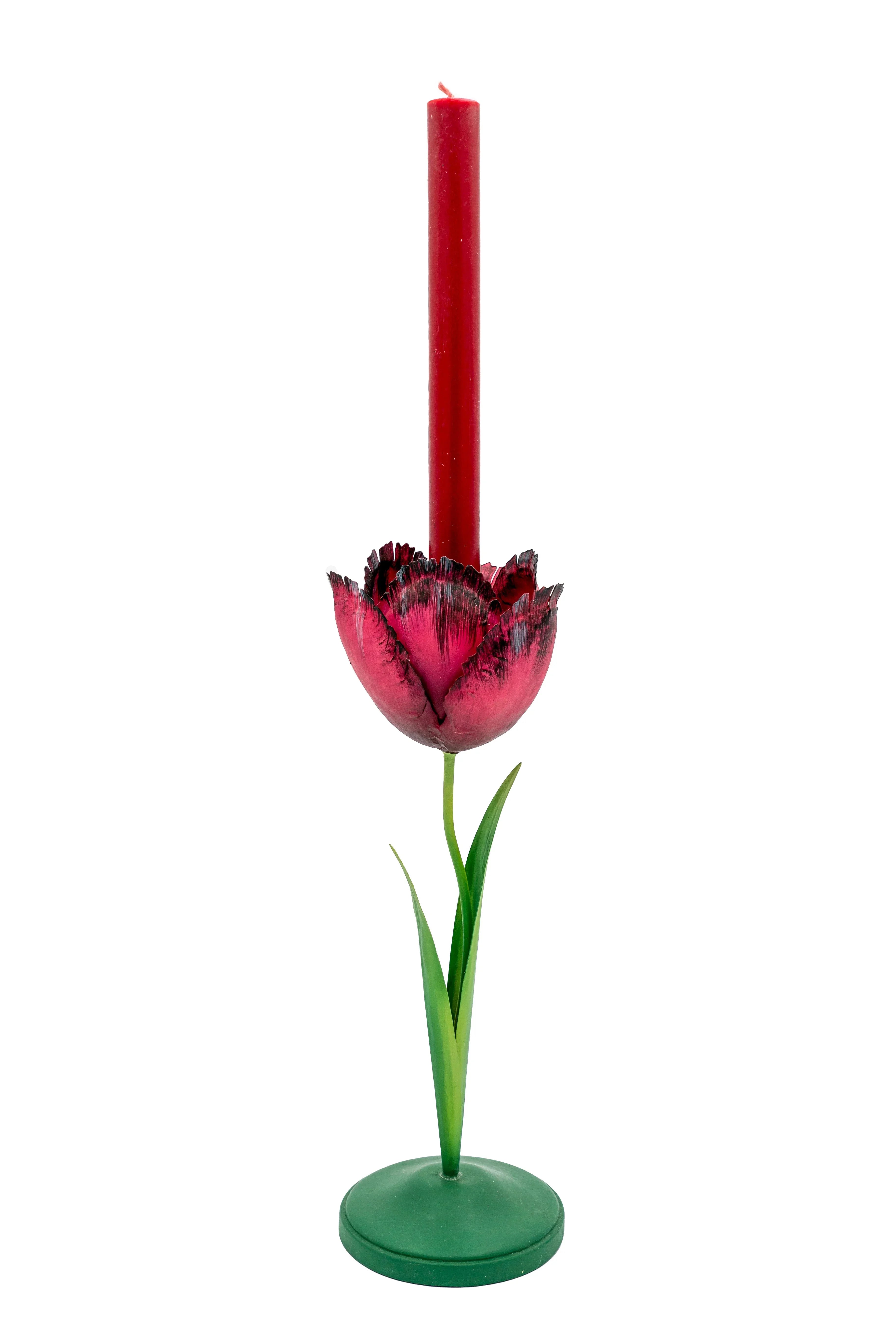 Tulip Candleholders - Medium 10" - The Mayfair Hall