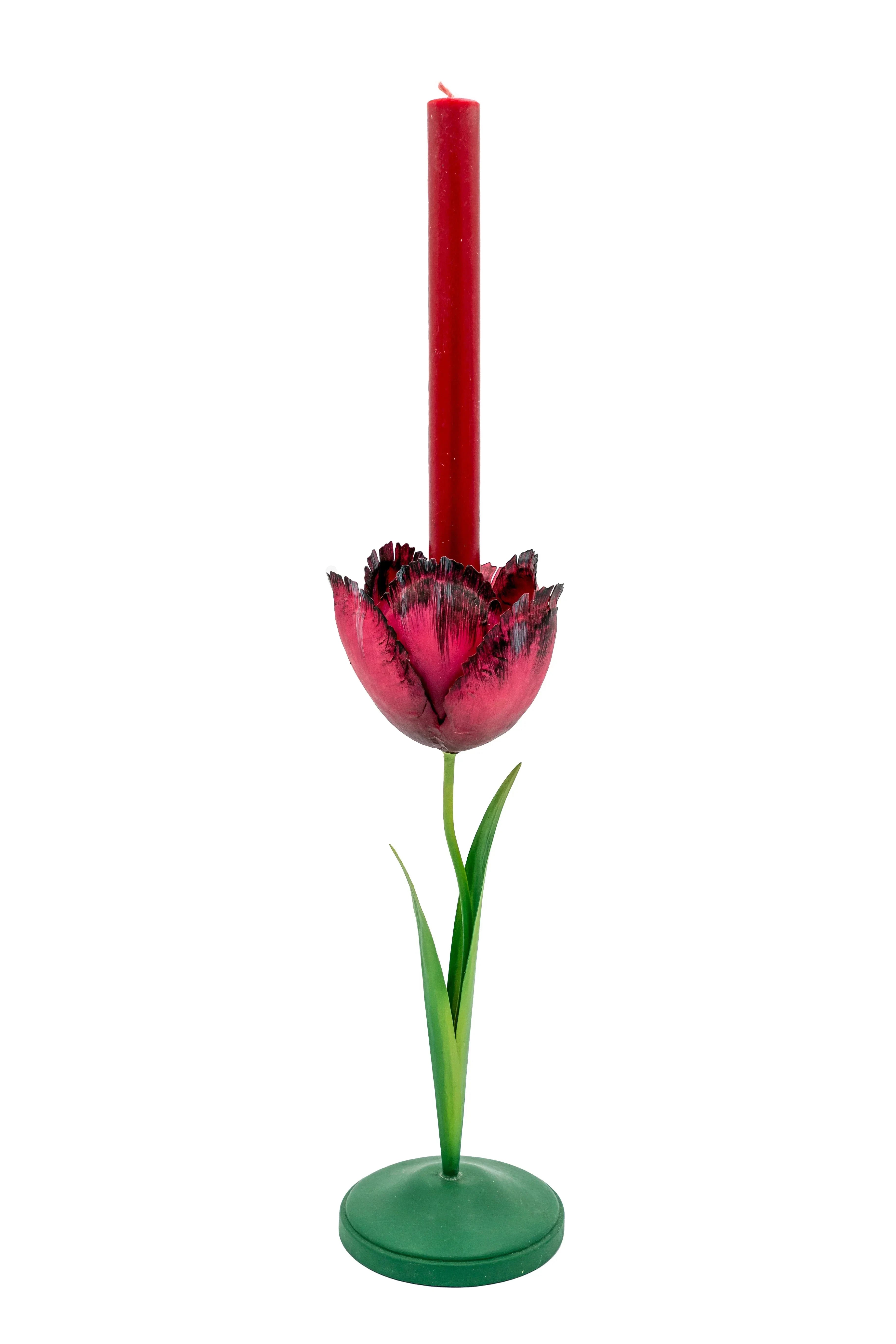 Tulip Candleholders - Medium 10" - The Mayfair Hall