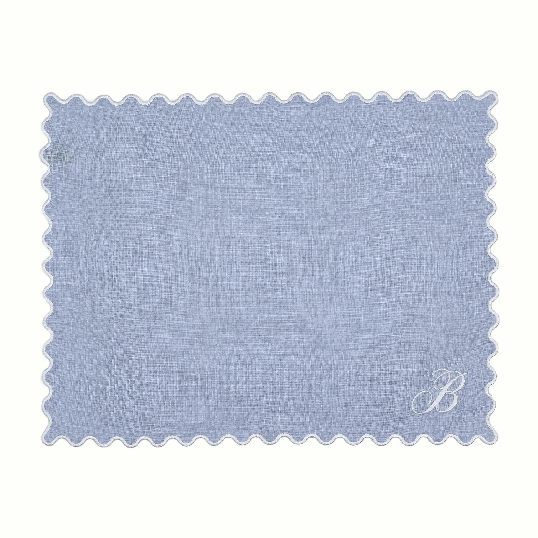The Vivienne Placemats - Powder Blue - The Mayfair Hall
