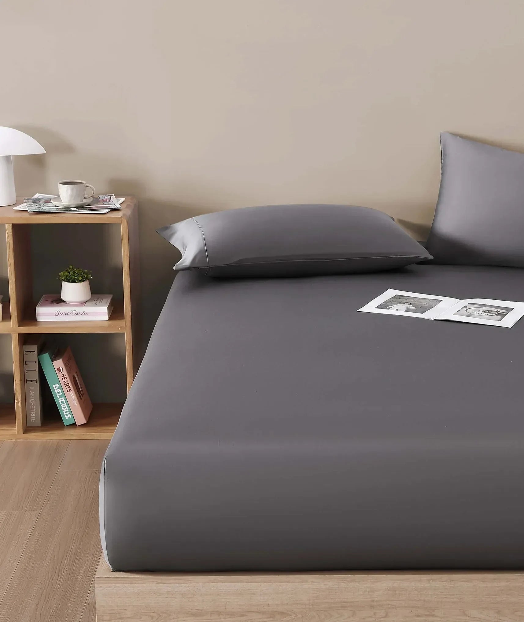 Natural Premium Bamboo Fitted Sheet - The Mayfair Hall