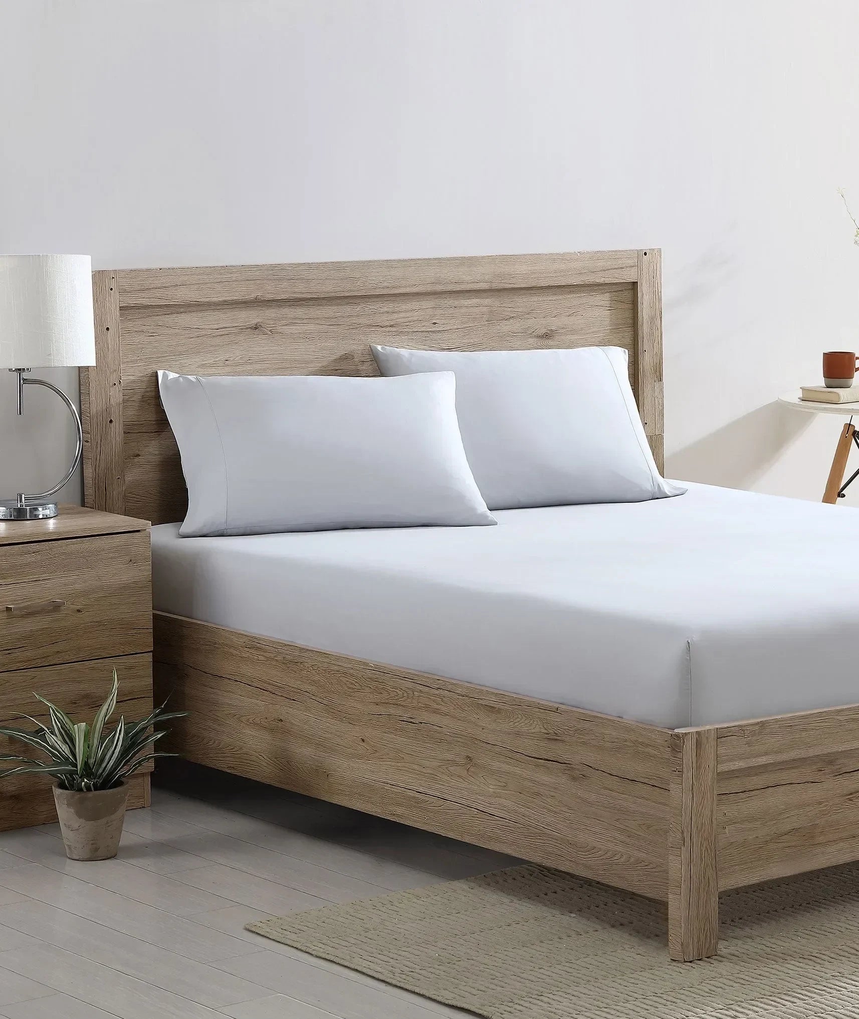 Natural Premium Bamboo Fitted Sheet - The Mayfair Hall