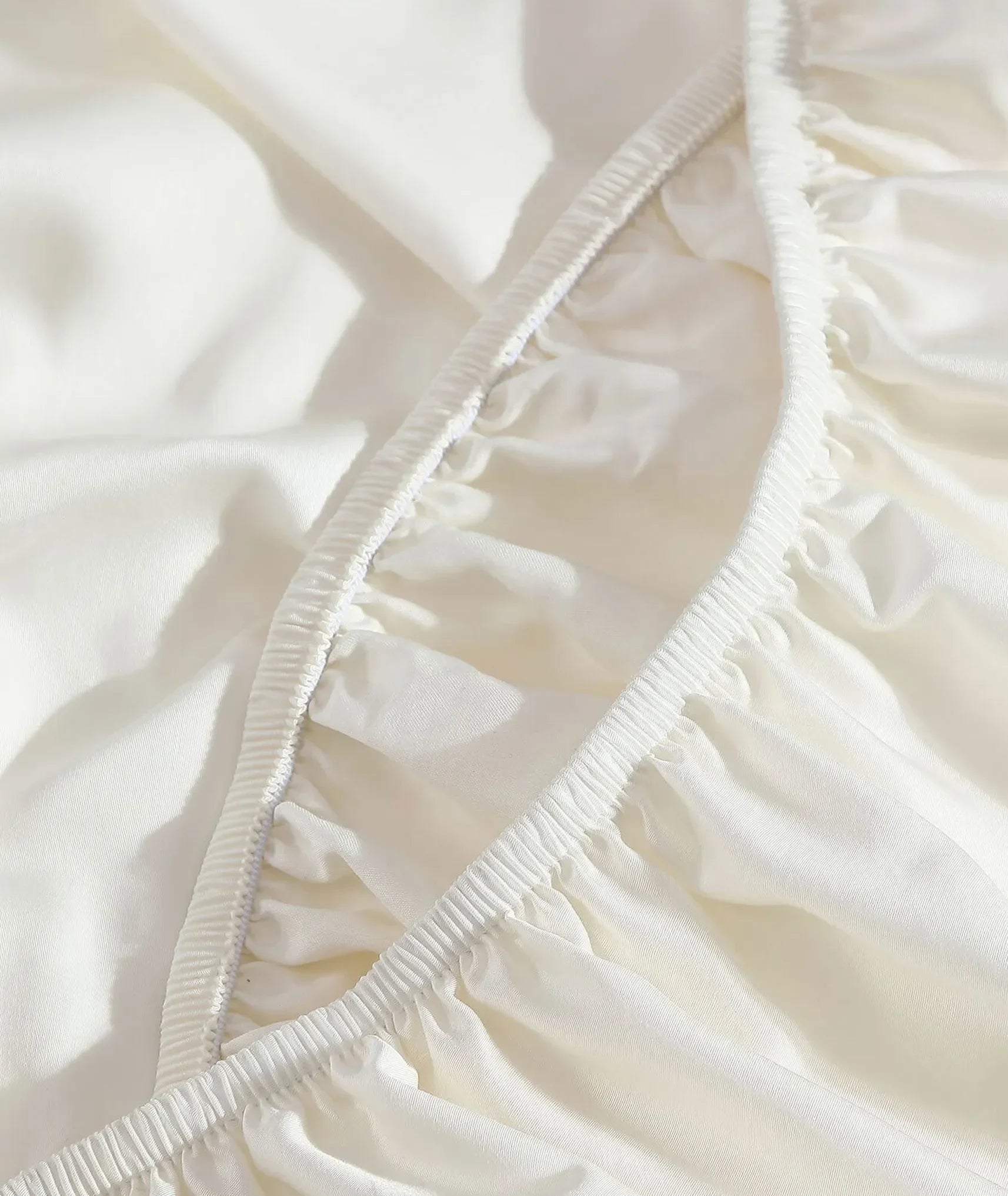 Natural Premium Bamboo Fitted Sheet - The Mayfair Hall