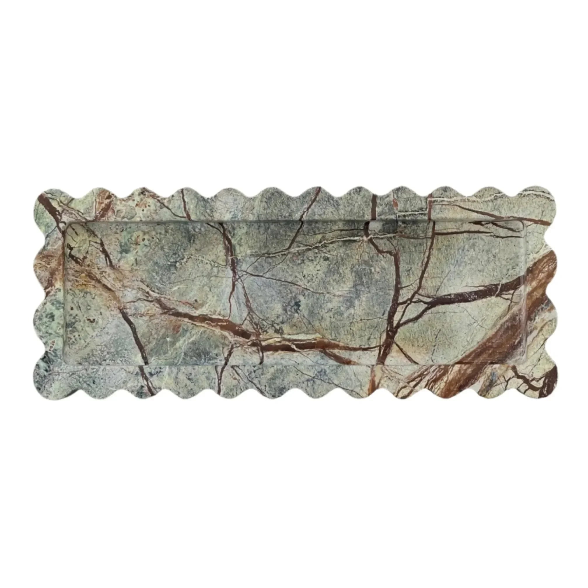 Marble 512 Tray in Sea Grass - The Mayfair Hall