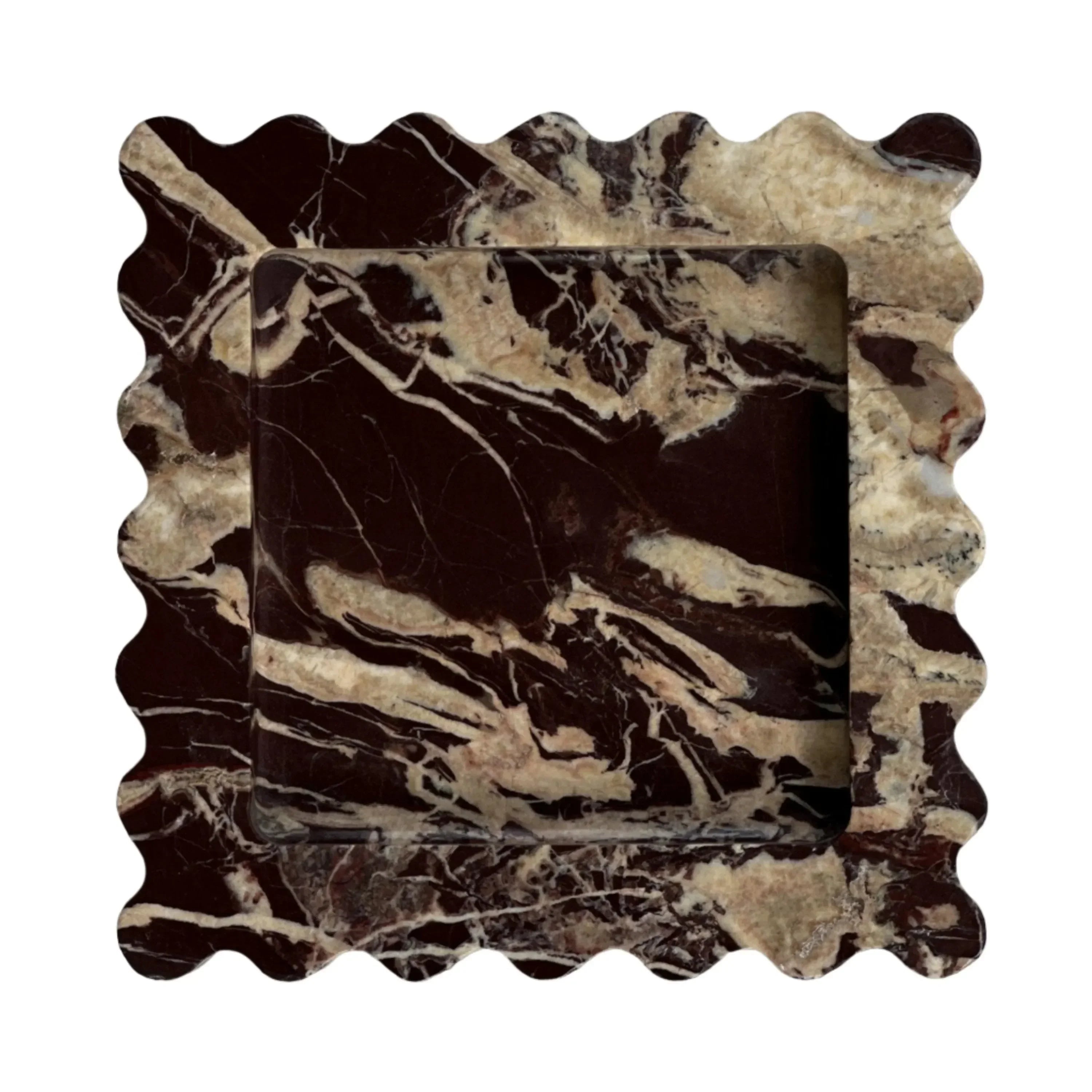 Marble Box Tray in Cherry Gold - The Mayfair Hall