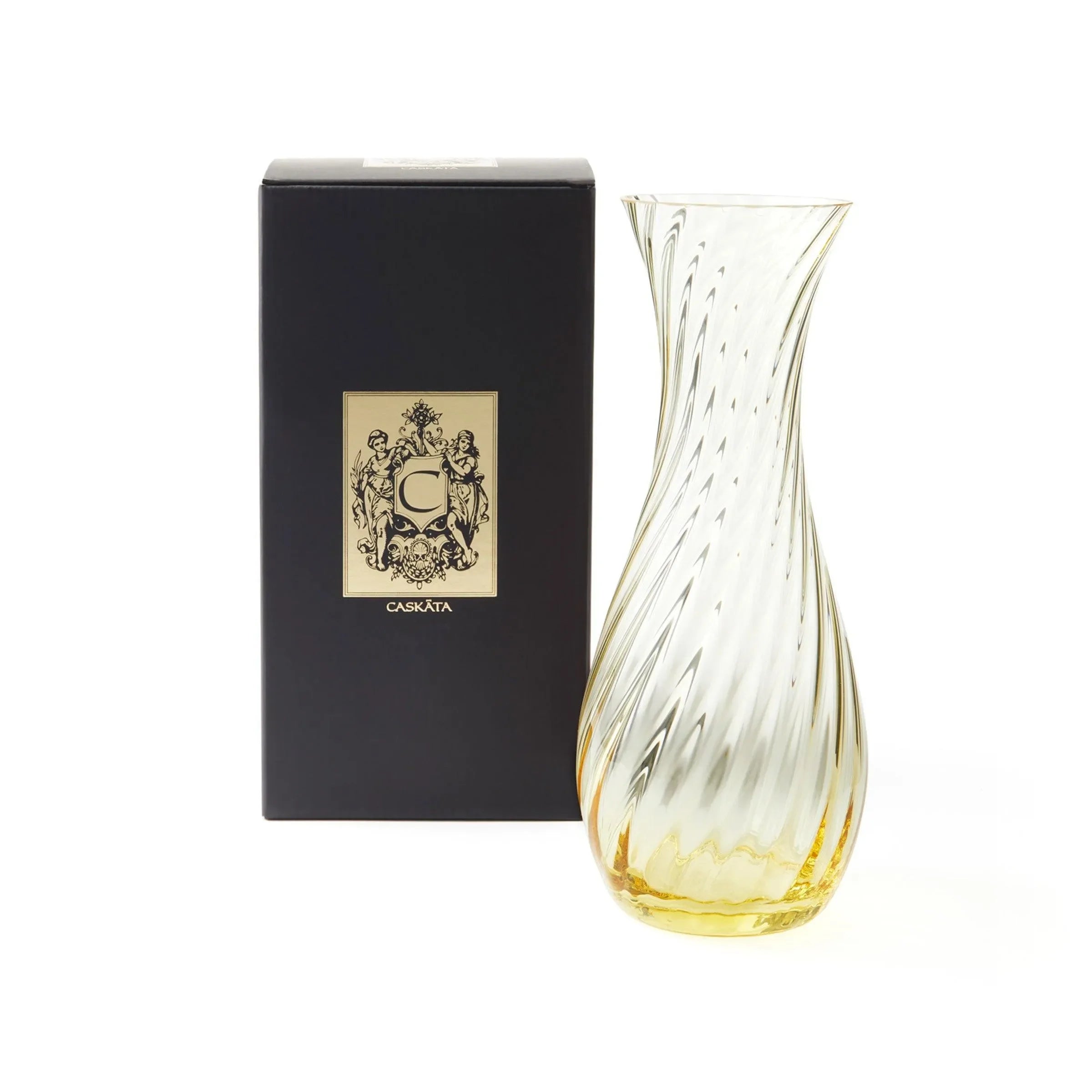 Quinn Carafe with Swirled Pattern 40 Oz. - The Mayfair Hall