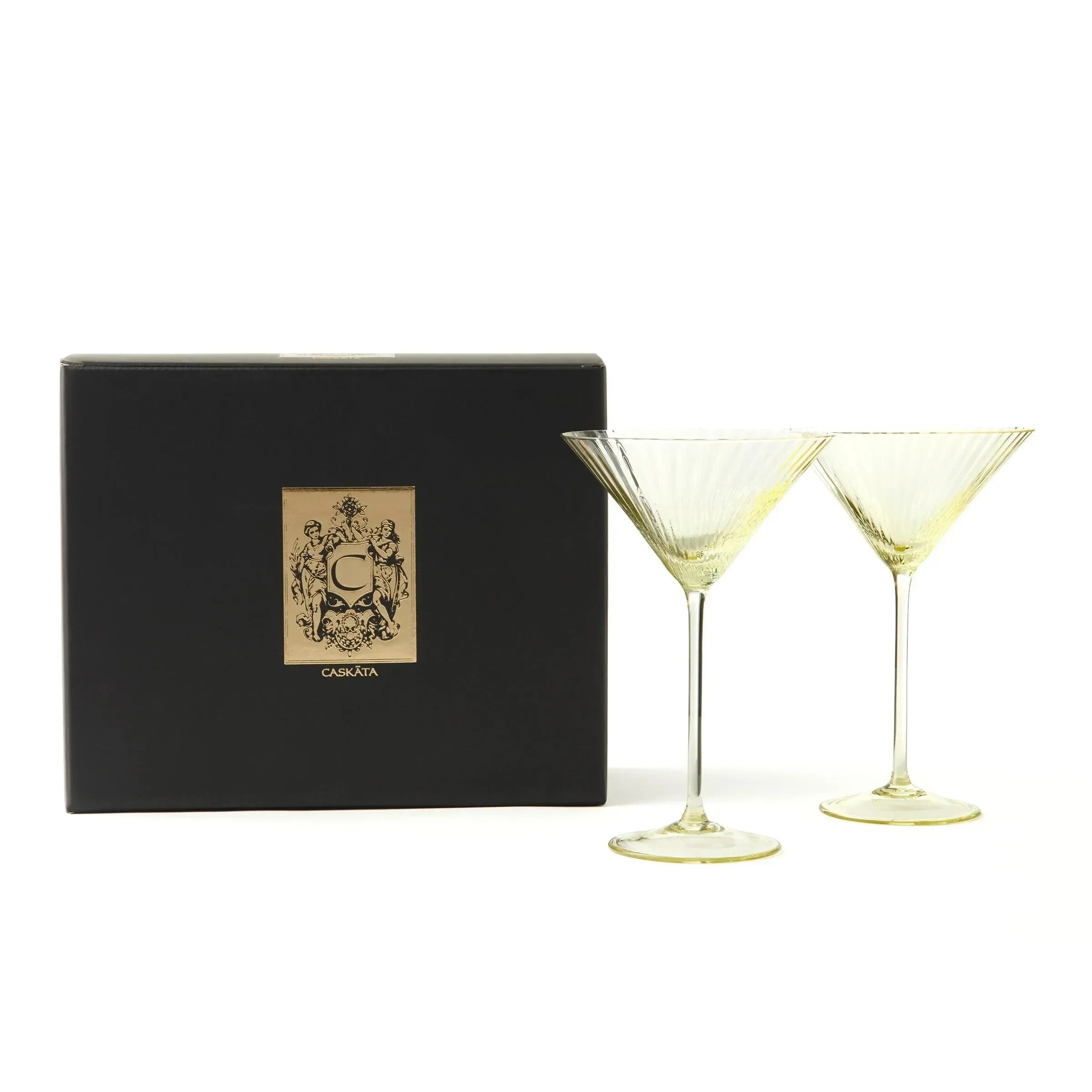 Quinn Martini Glasses 8 Oz. (Set of 2) - The Mayfair Hall