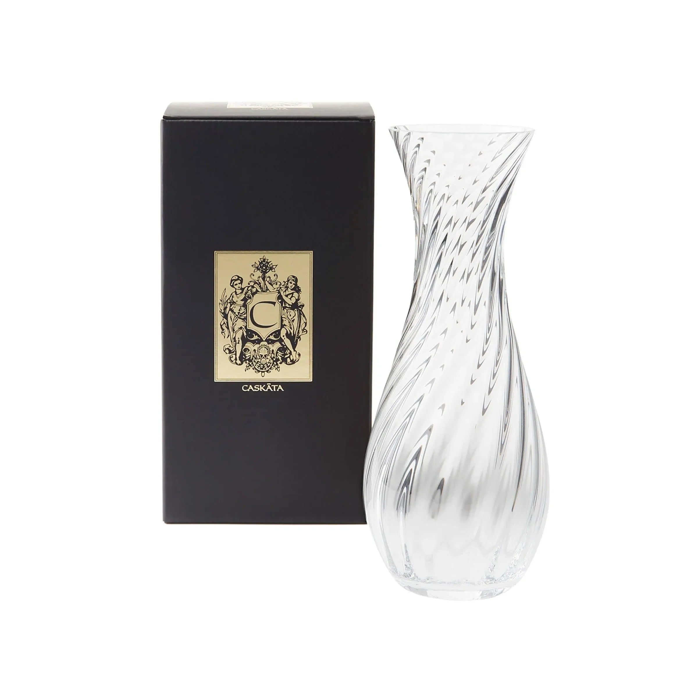 Quinn Carafe with Swirled Pattern 40 Oz. - The Mayfair Hall