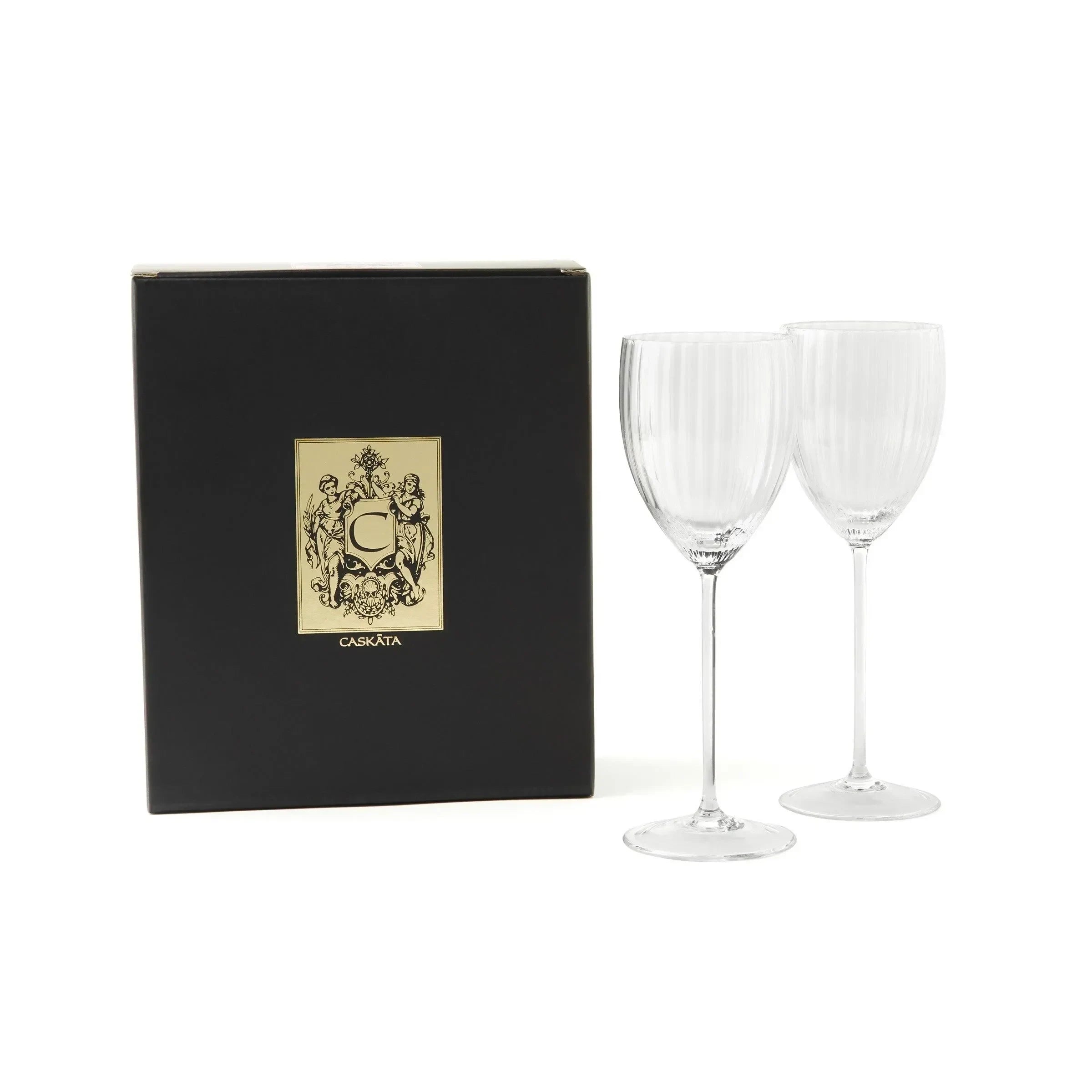Quinn White Wine Glasses 10 Oz. (Set of 2) - The Mayfair Hall
