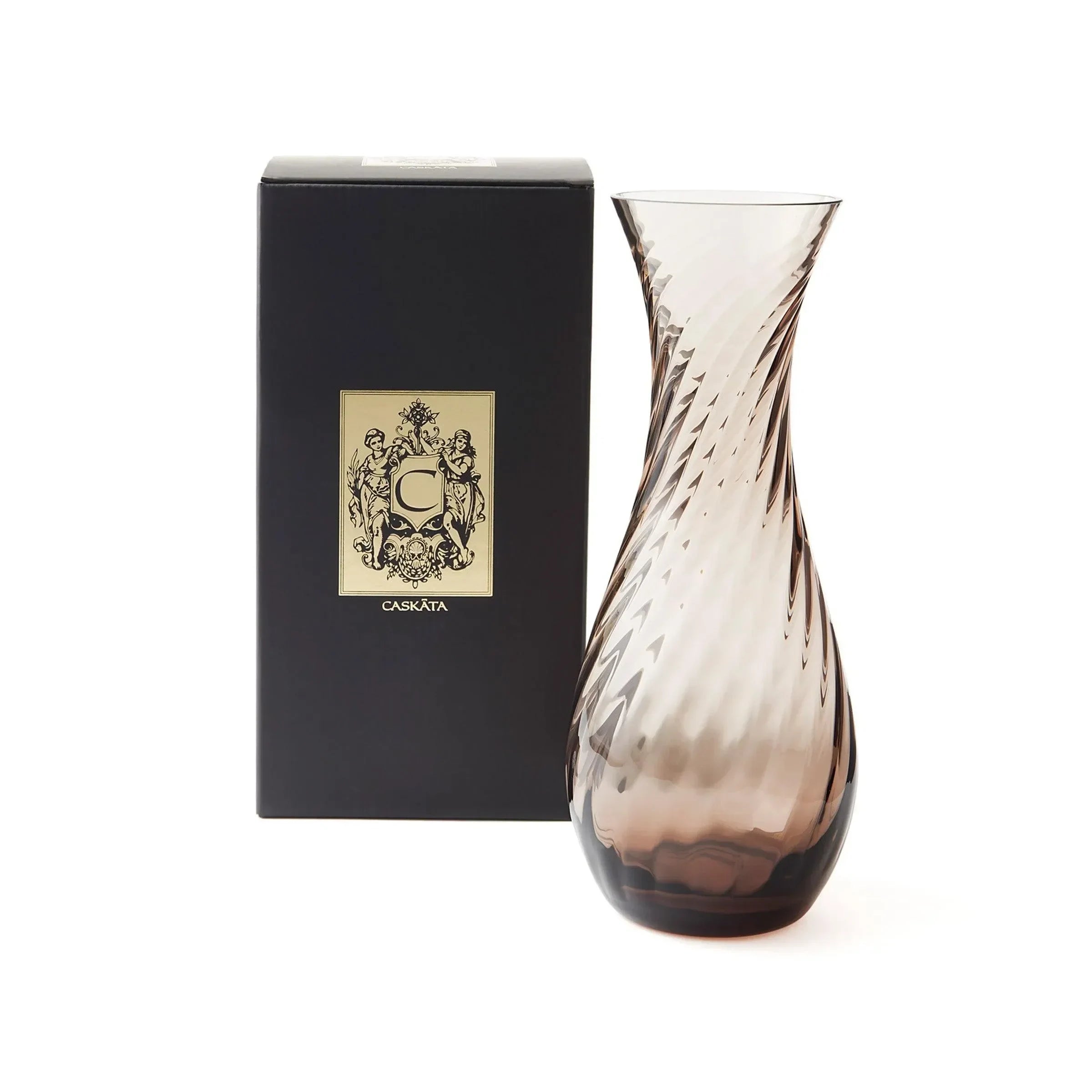 Quinn Carafe with Swirled Pattern 40 Oz. - The Mayfair Hall