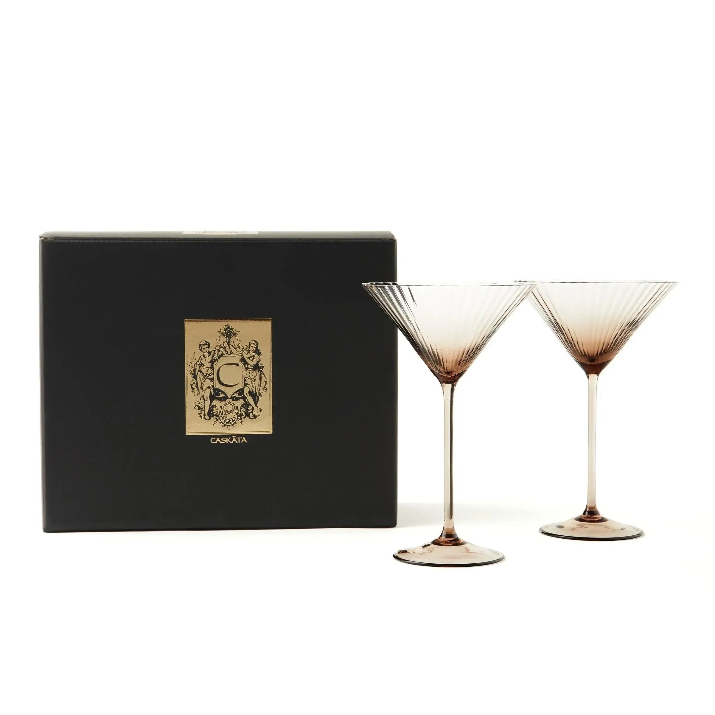 Quinn Martini Glasses 8 Oz. (Set of 2) - The Mayfair Hall