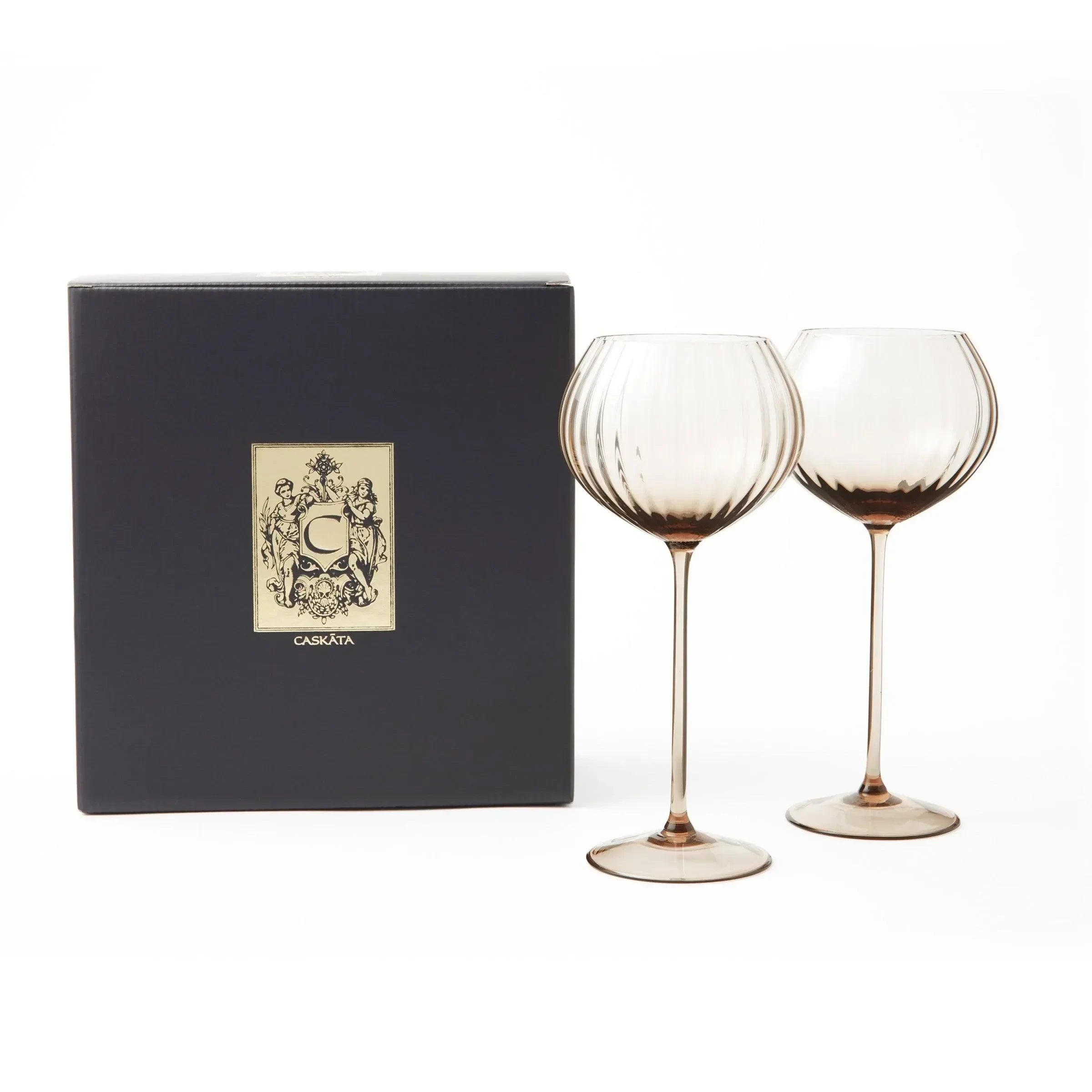 Quinn Red Wine Glasses (Set of 2) - The Mayfair Hall