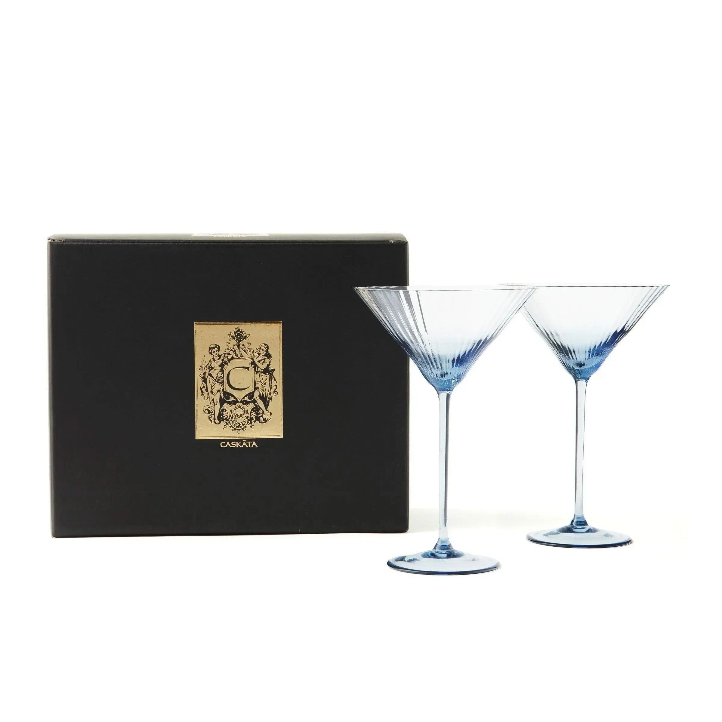 Quinn Martini Glasses 8 Oz. (Set of 2) - The Mayfair Hall