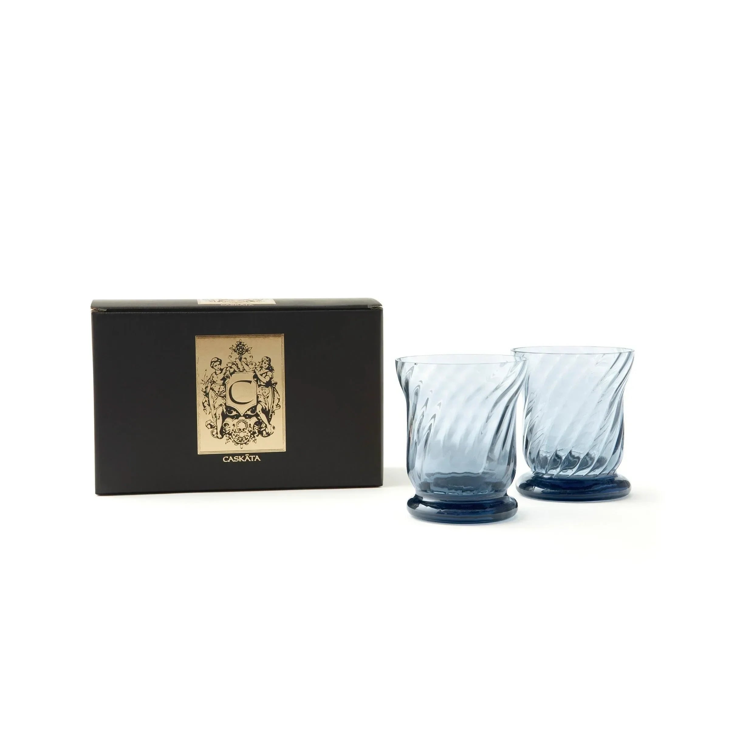 Quinn Crystal Votive Holders (Set of 2) - The Mayfair Hall