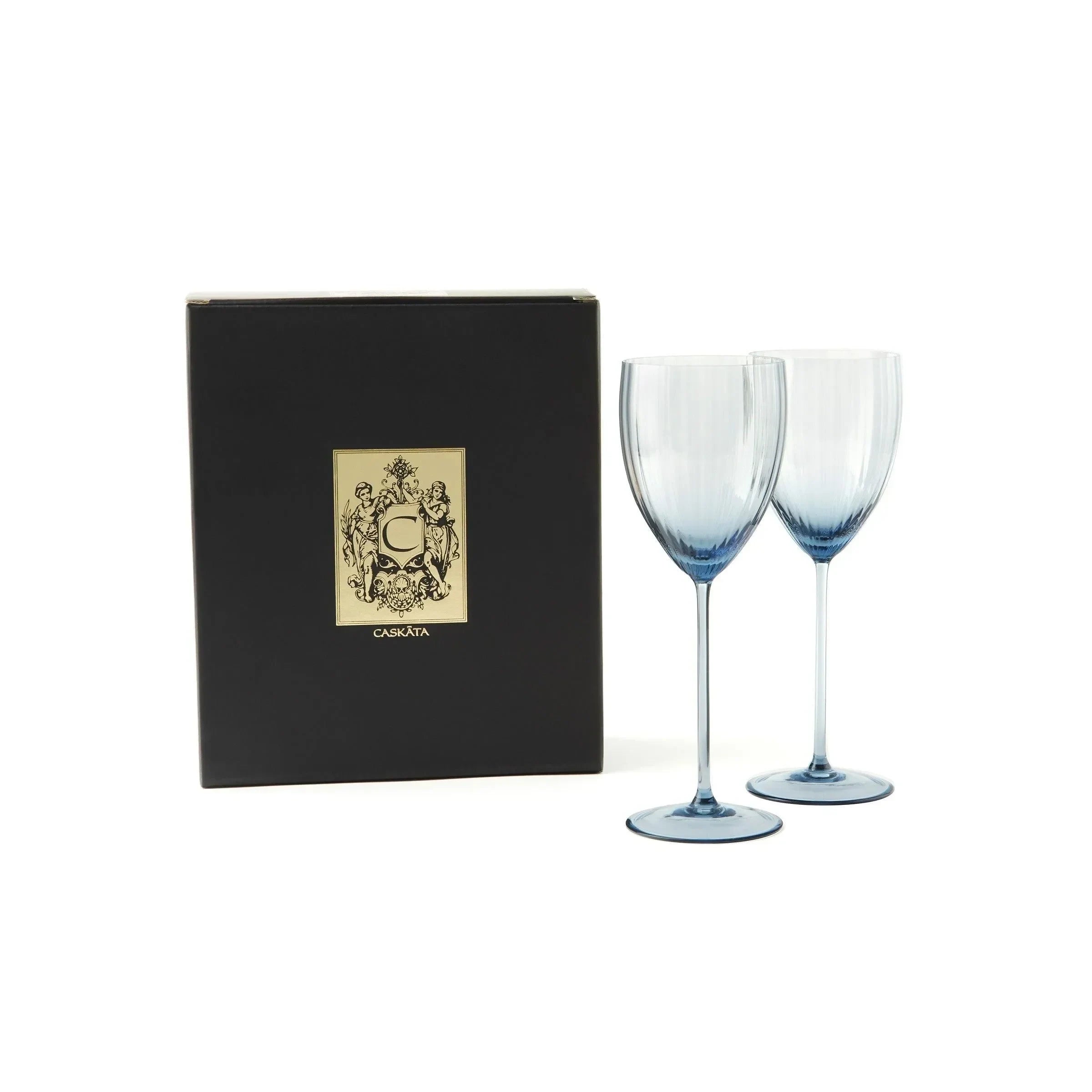 Quinn White Wine Glasses 10 Oz. (Set of 2) - The Mayfair Hall