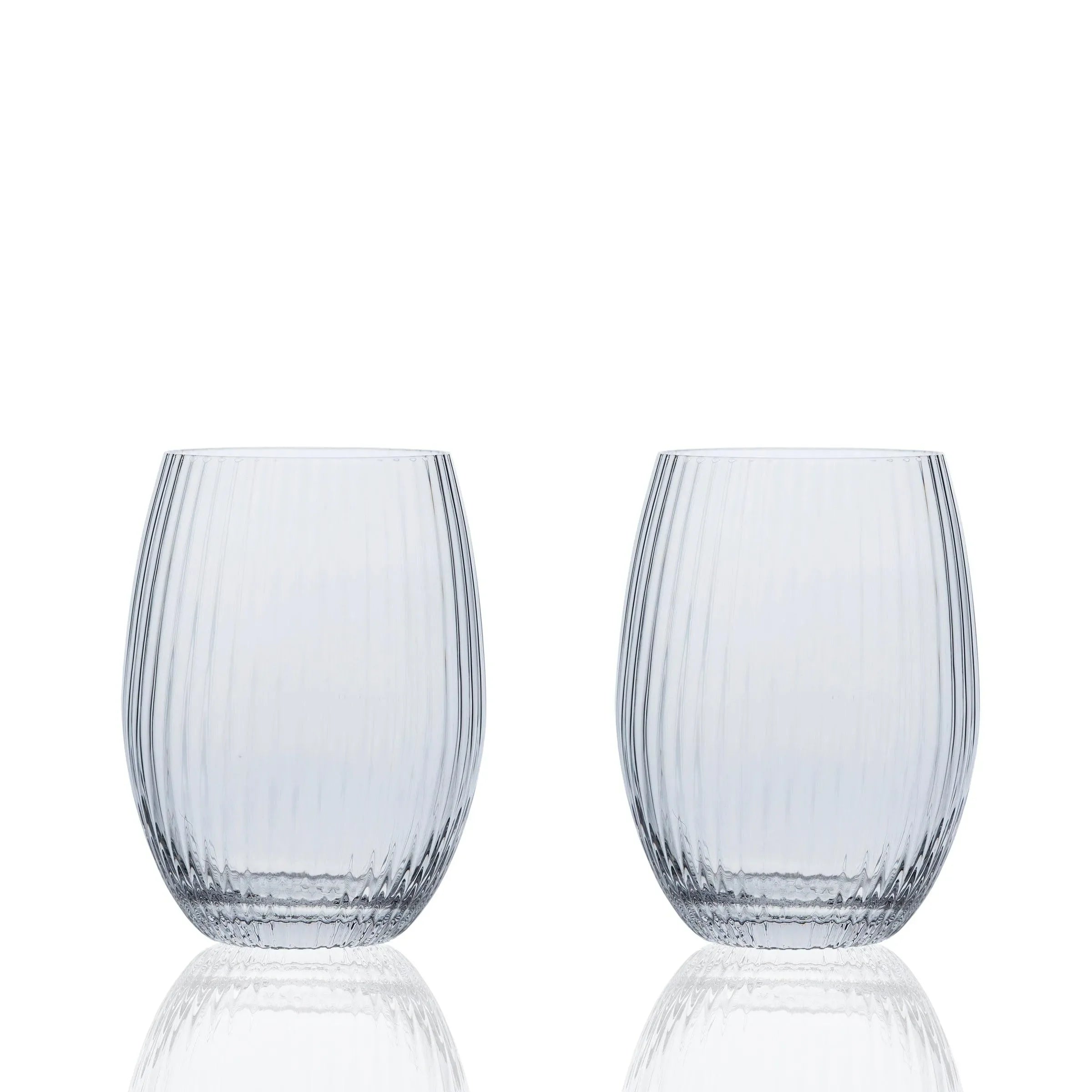 Quinn Tumblers 18 Oz. (Set of 2) - The Mayfair Hall