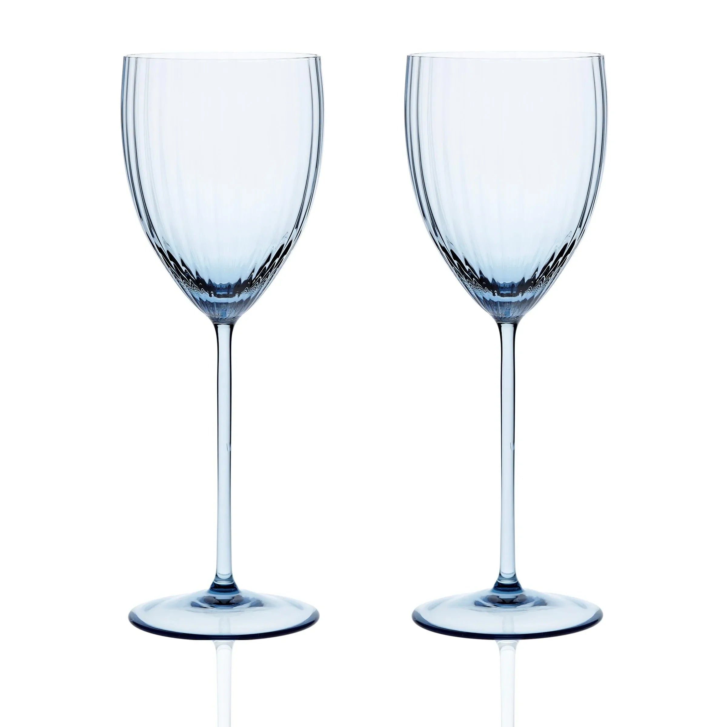 Quinn White Wine Glasses 10 Oz. (Set of 2) - The Mayfair Hall
