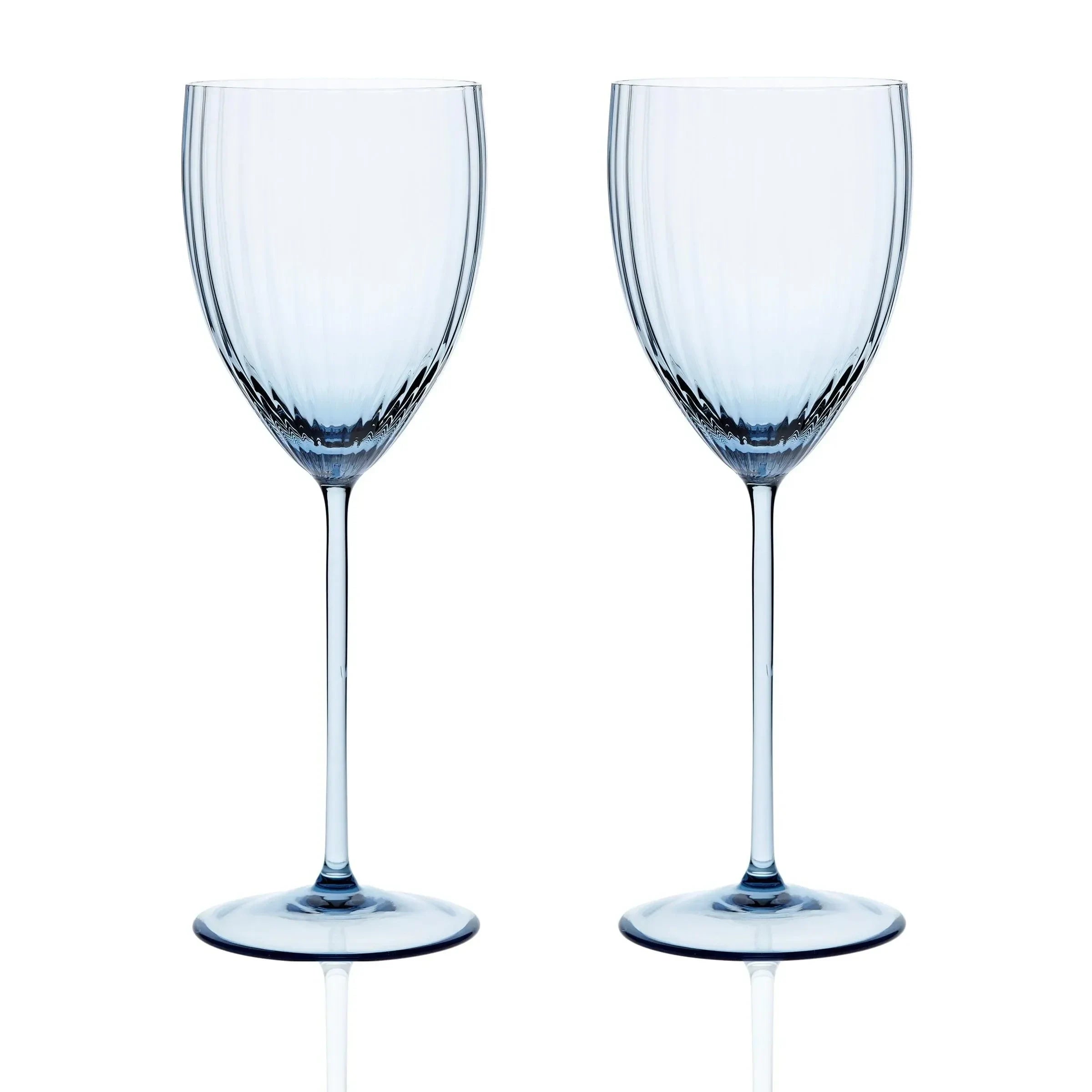 Quinn White Wine Glasses 10 Oz. (Set of 2) - The Mayfair Hall