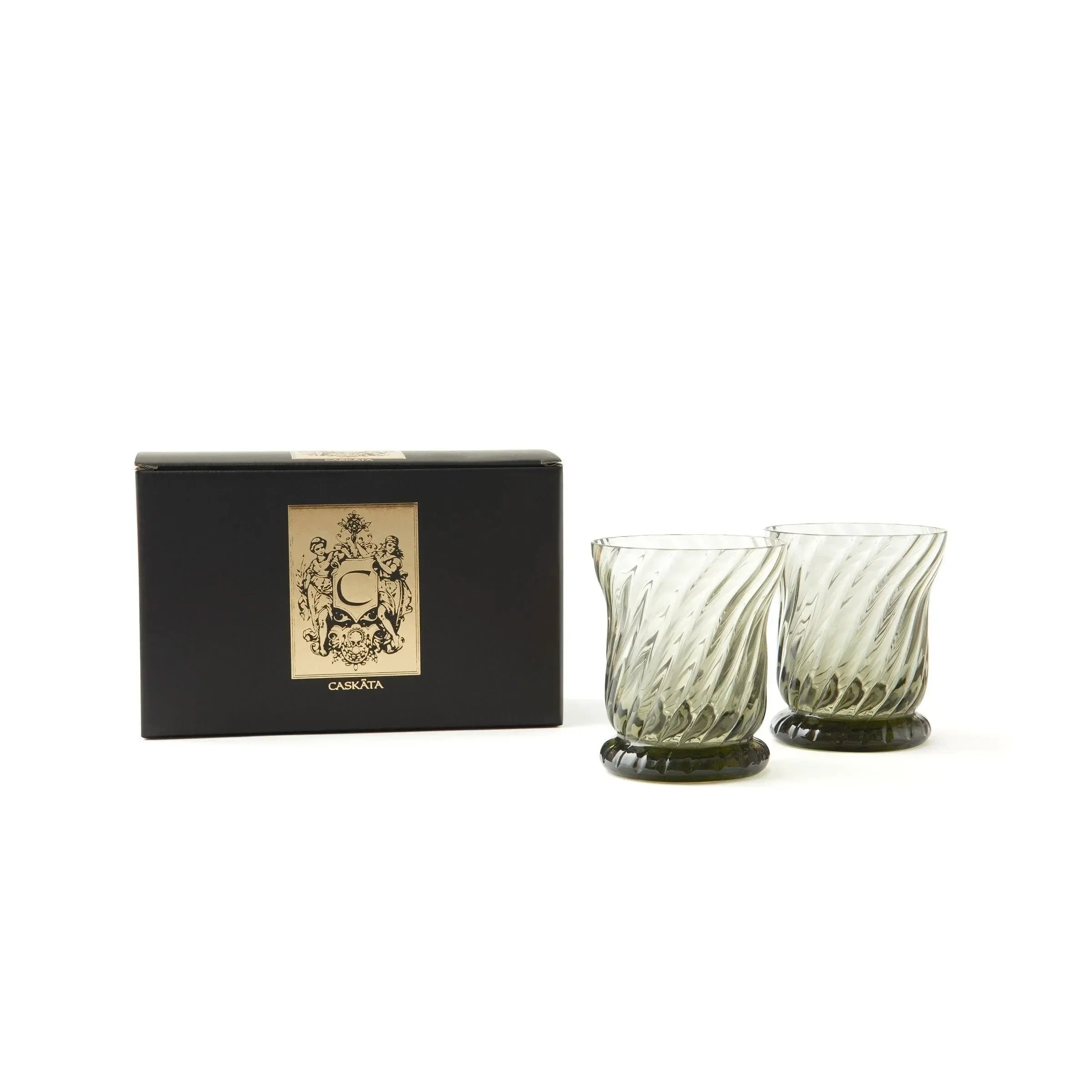 Quinn Crystal Votive Holders (Set of 2) - The Mayfair Hall
