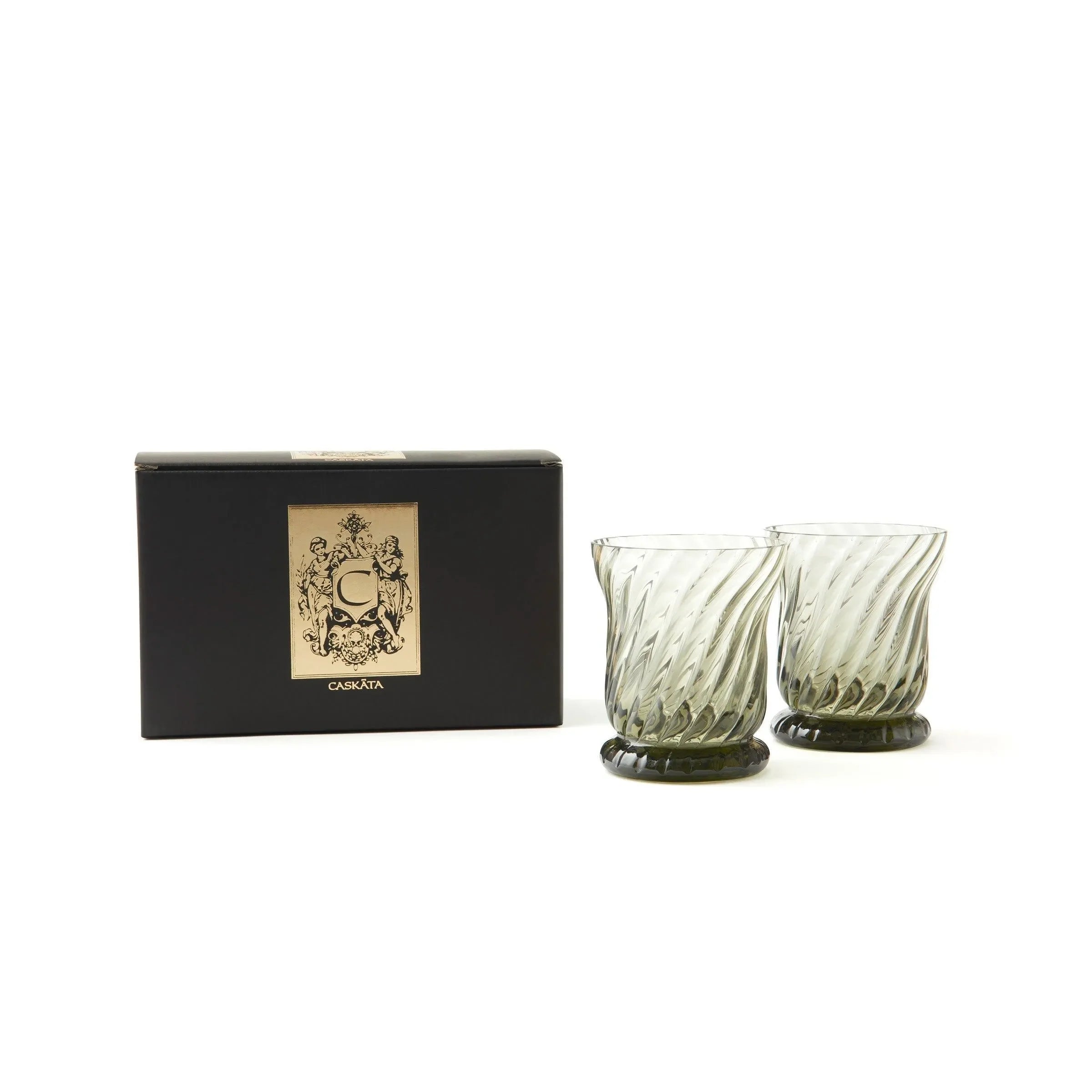 Quinn Crystal Votive Holders (Set of 2) - The Mayfair Hall