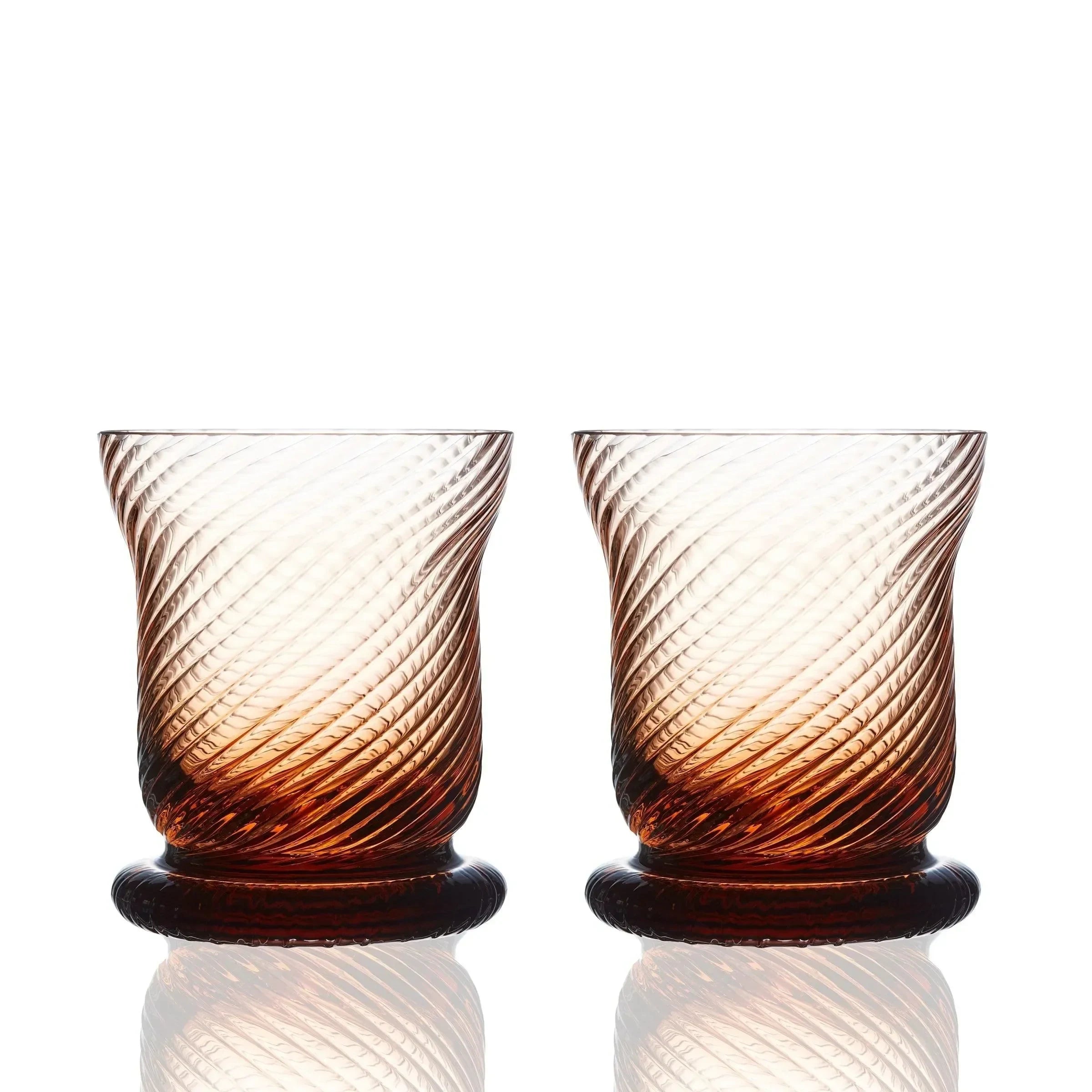 Quinn Crystal Votive Holders (Set of 2) - The Mayfair Hall