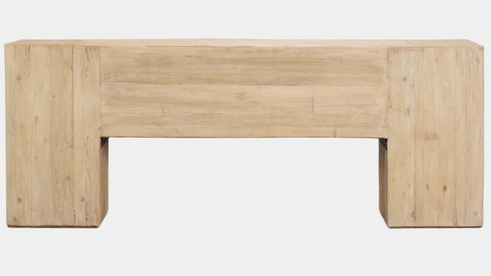 Reclaimed Elm Beam Console Table - The Mayfair Hall