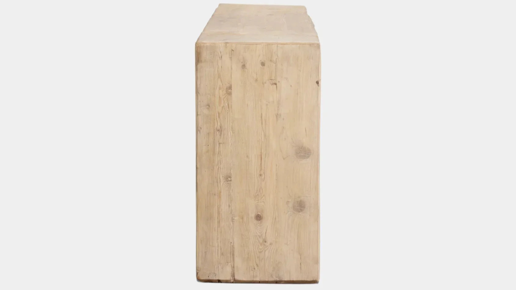 Reclaimed Elm Beam Console Table - The Mayfair Hall