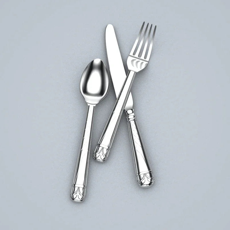 Regence 3-piece Sterling Silver Flatware Set by Krysaliis - The Mayfair Hall