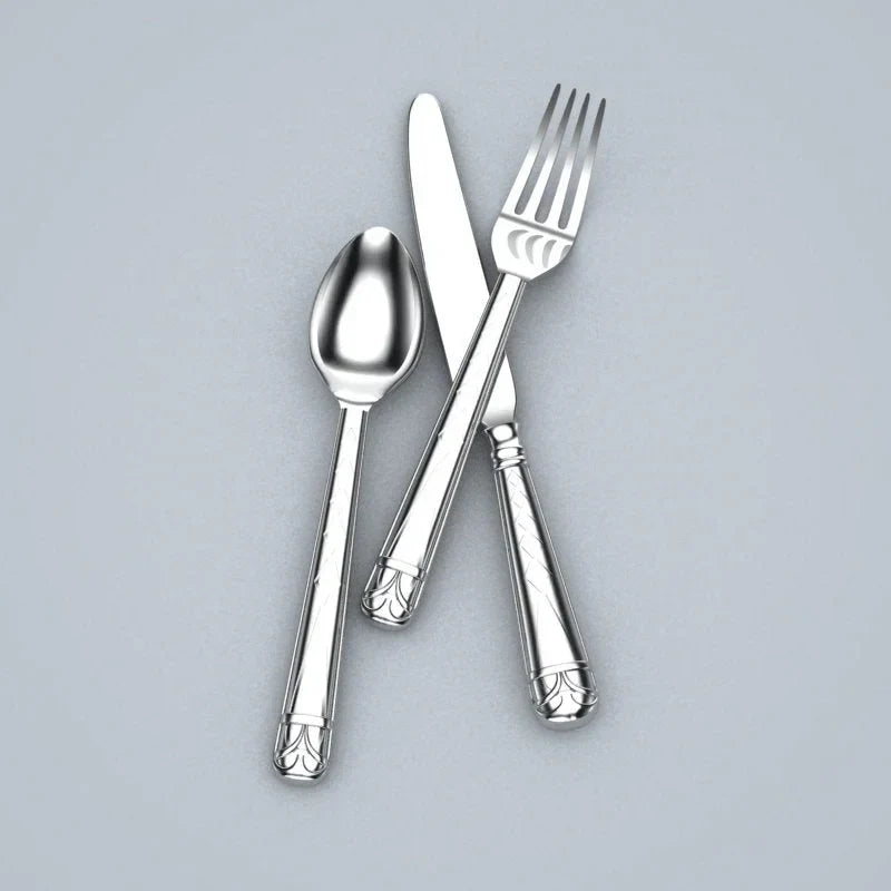Regence 3-piece Sterling Silver Flatware Set by Krysaliis - The Mayfair Hall