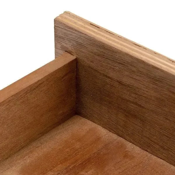 Roya Rattan Nightstand in Natural - The Mayfair Hall