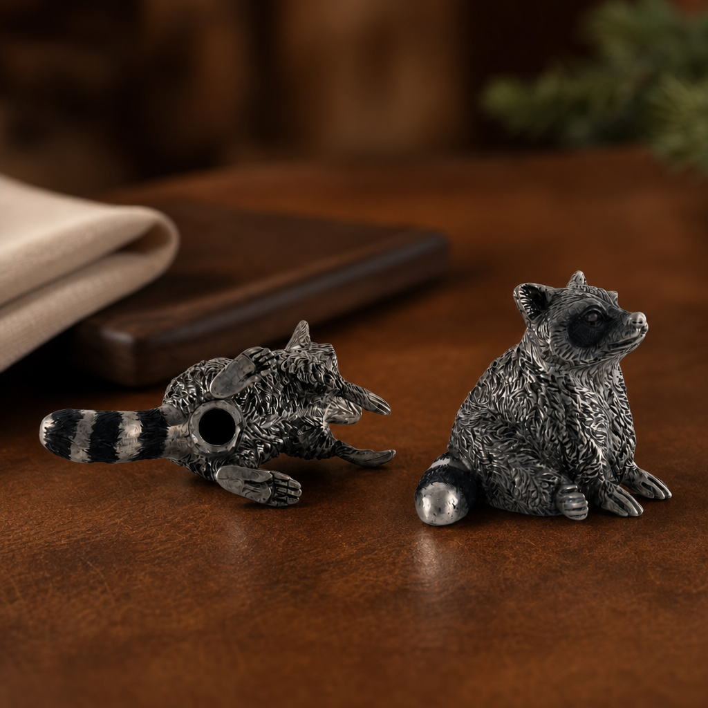 Raccoon Salt and Pepper