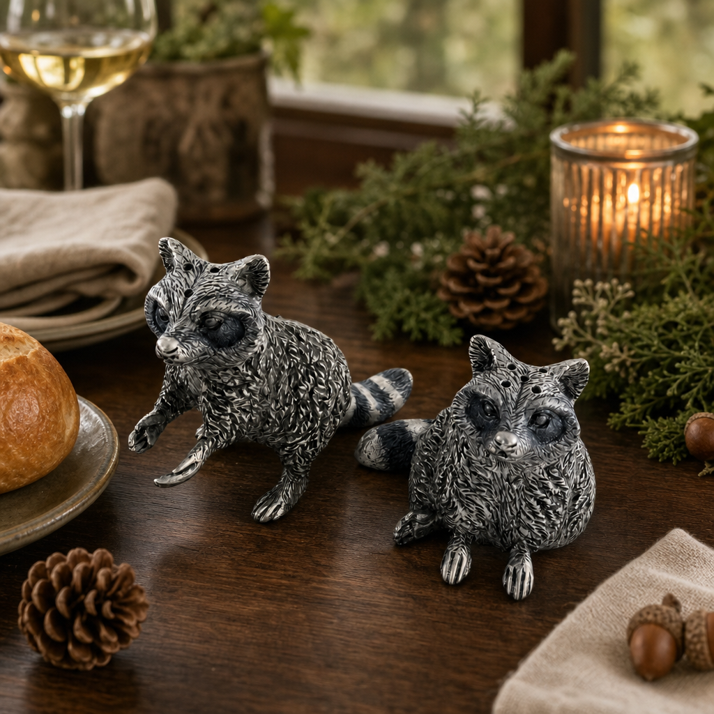Raccoon Salt and Pepper