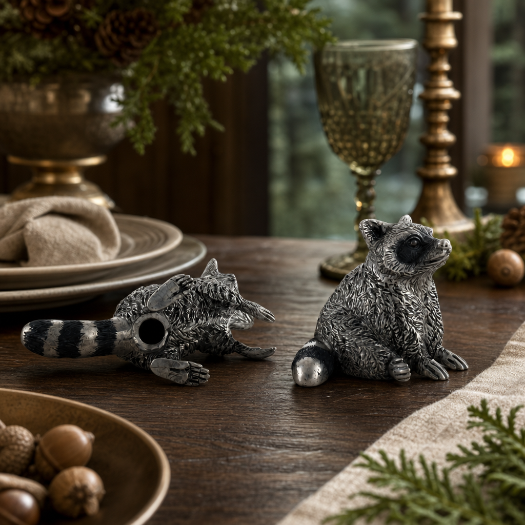 Raccoon Salt and Pepper