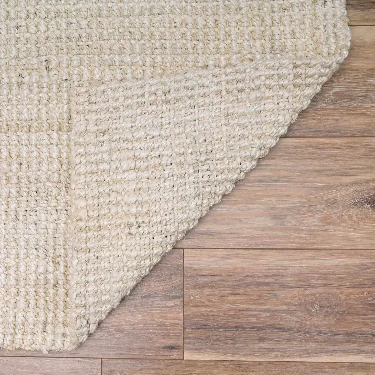 Ambel Cream Jute Rug - The Mayfair Hall