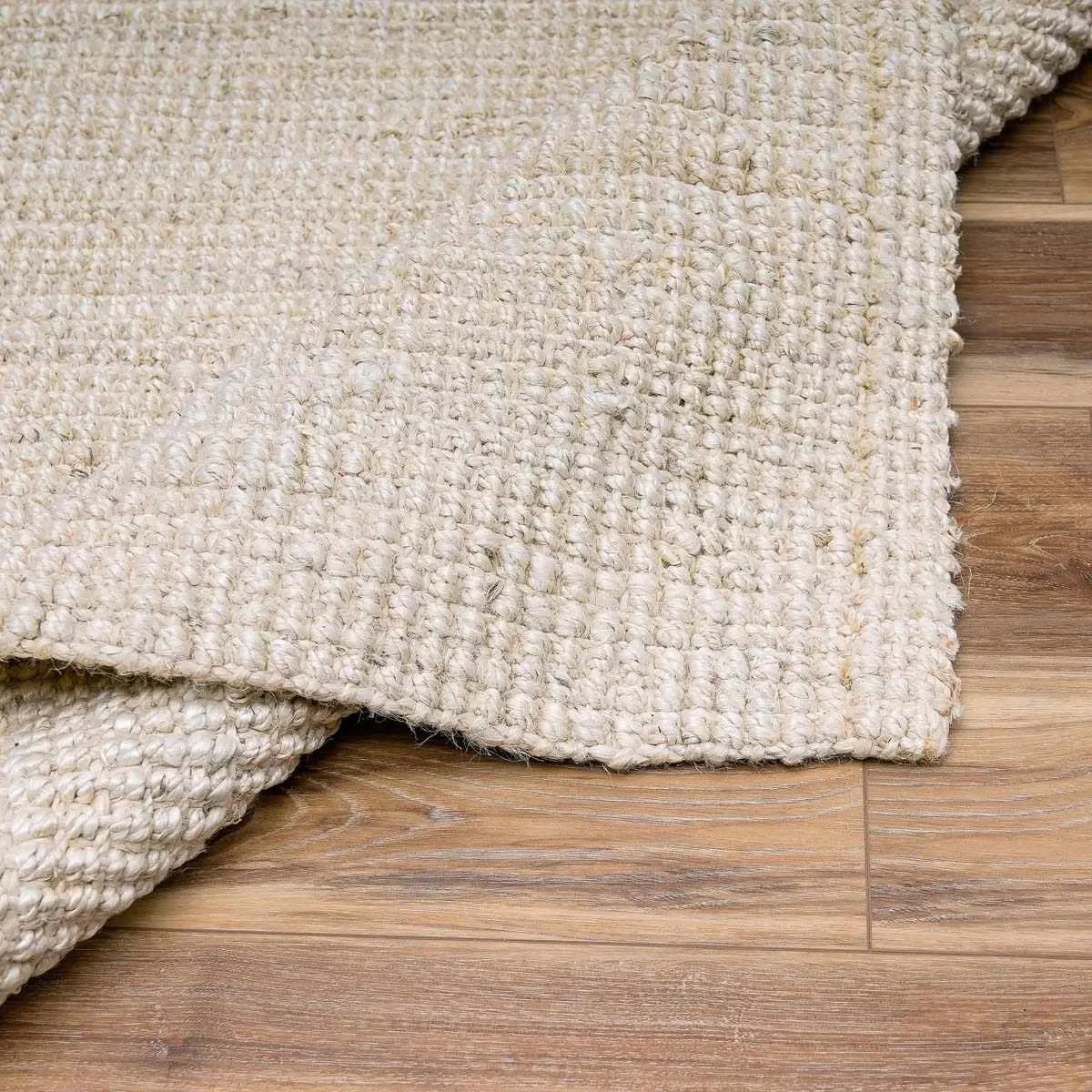 Ambel Cream Jute Rug - The Mayfair Hall