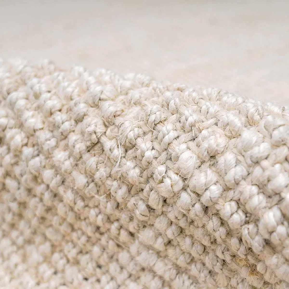 Ambel Cream Jute Rug - The Mayfair Hall