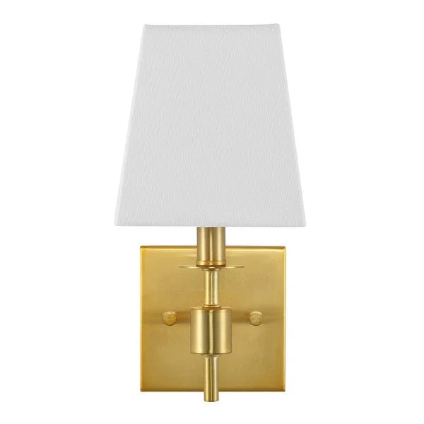 Clauren Brass Gold Wall Sconce (Set of 2)